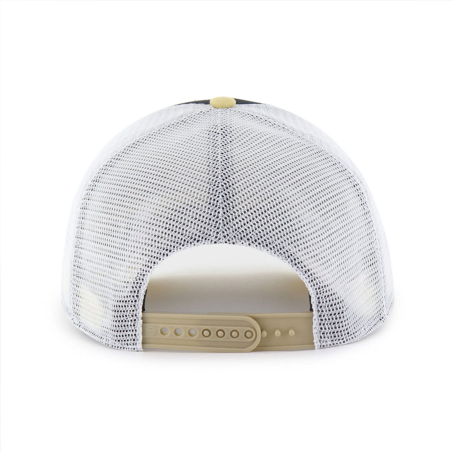 Youth '47 Gold Purdue Boilermakers Super Stripe Hitch Adjustable Trucker Hat - view number 3