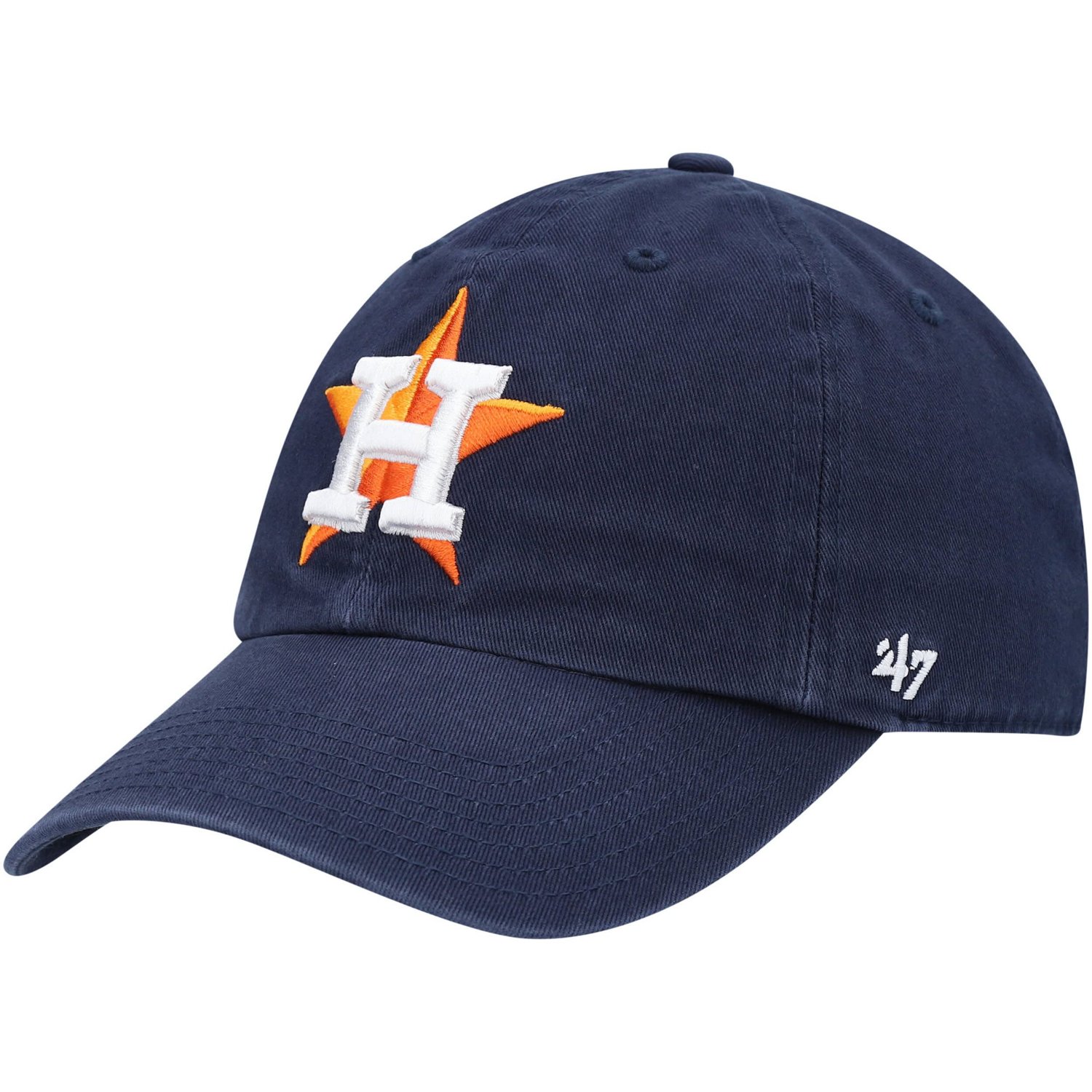 Youth '47 Houston Astros Team Logo Clean Up Adjustable Hat