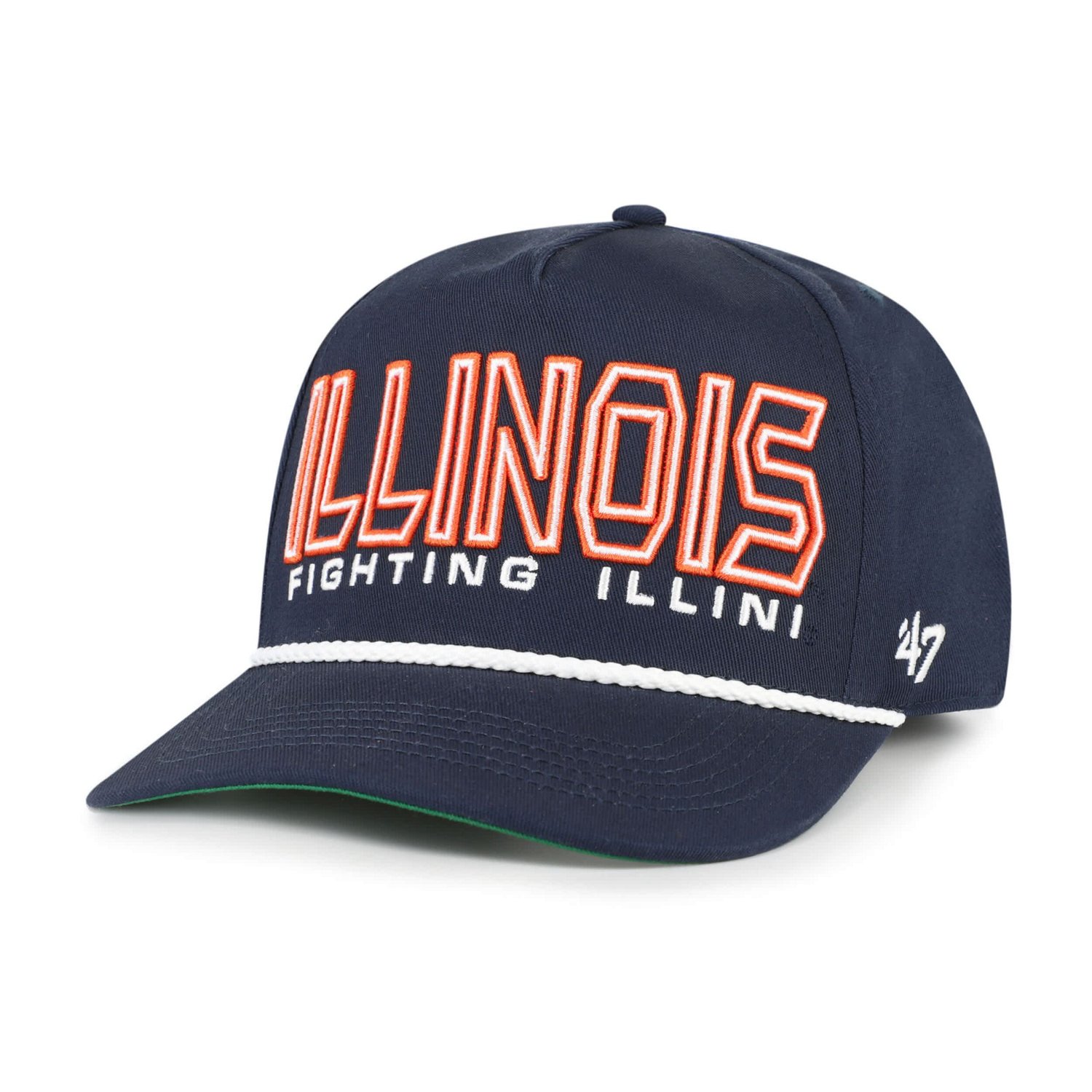 Youth '47 Illinois Fighting Illini Byline Hitch Adjustable Hat - view number 2