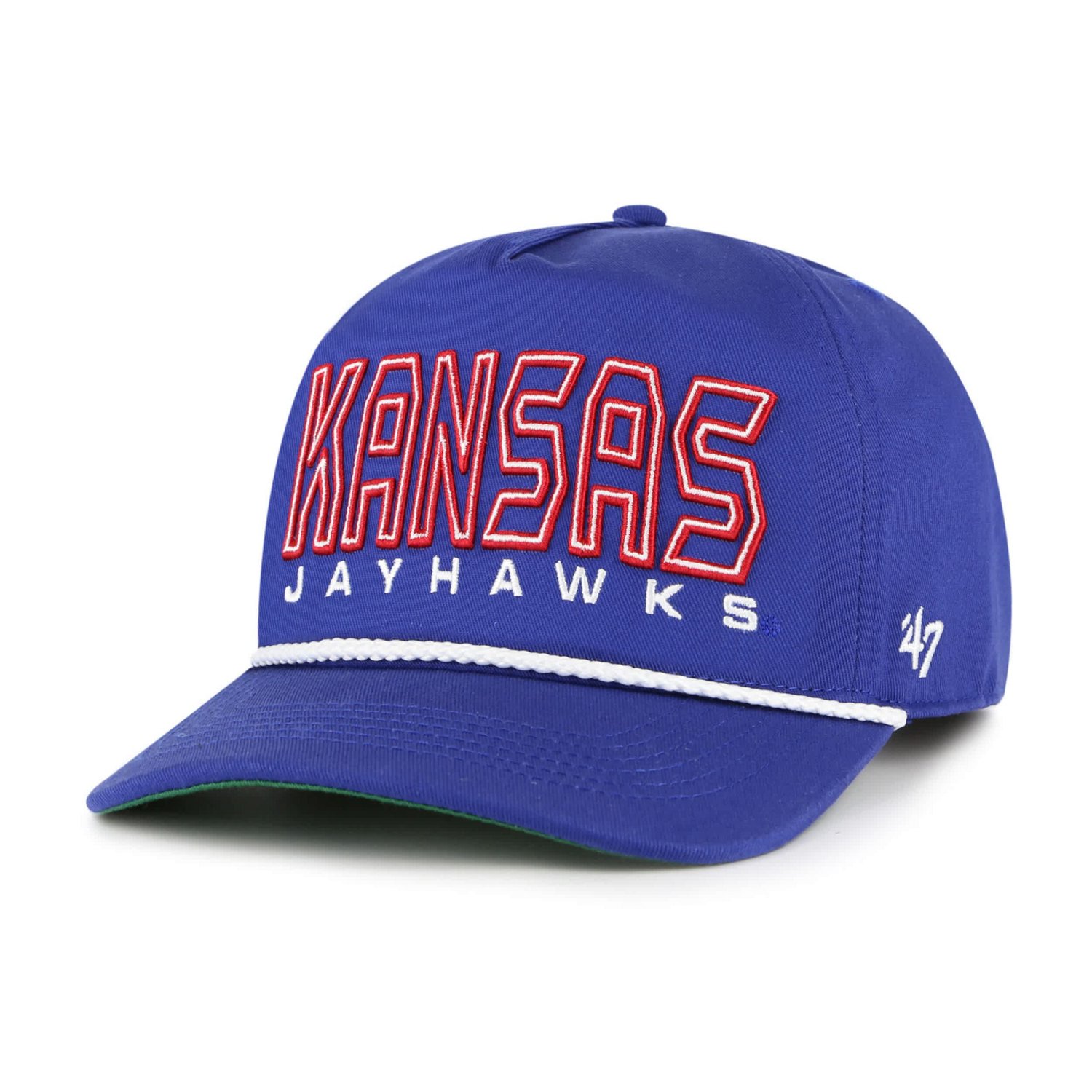 Youth '47 Kansas Jayhawks Byline Hitch Adjustable Hat - view number 2