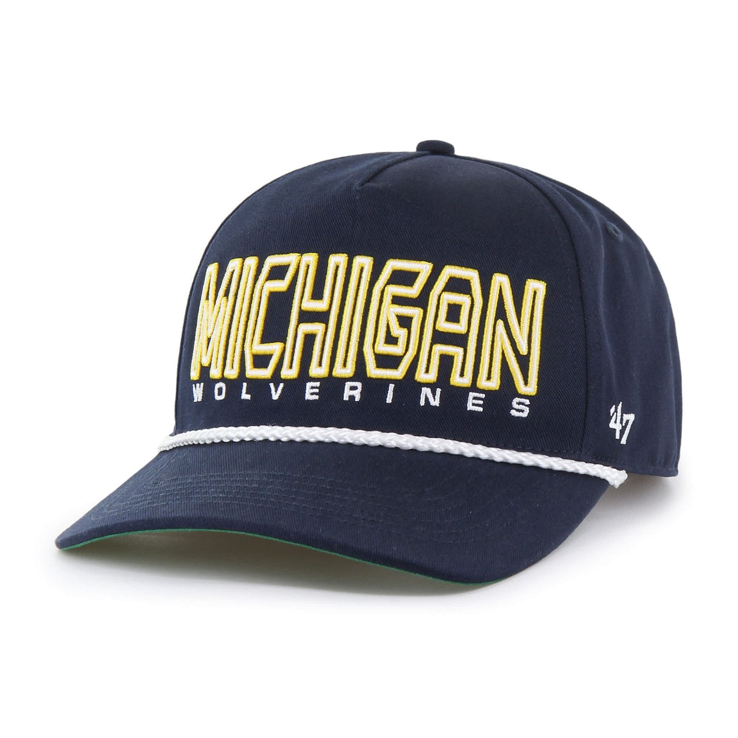 Youth '47 Michigan Wolverines Byline Hitch Adjustable Hat - view number 2