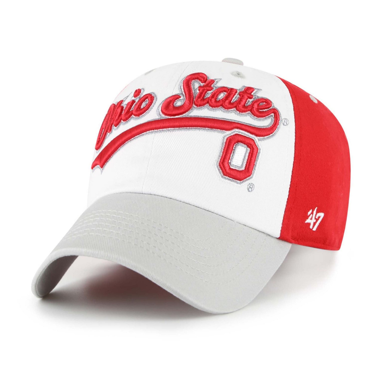 Youth '47 Ohio State Buckeyes Scooter Clean Up Adjustable Hat