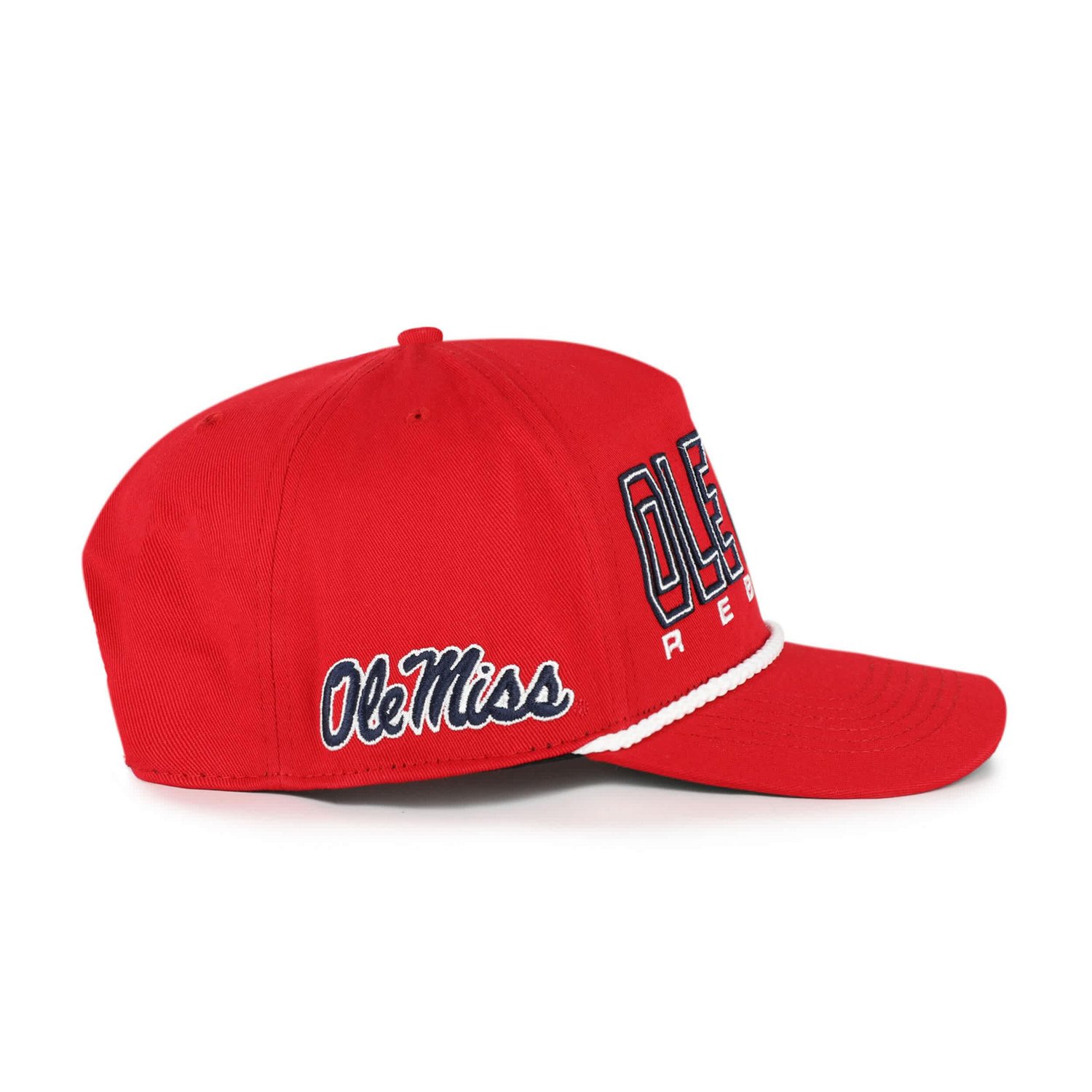 Youth '47 Ole Miss Rebels Byline Hitch Adjustable Hat - view number 3