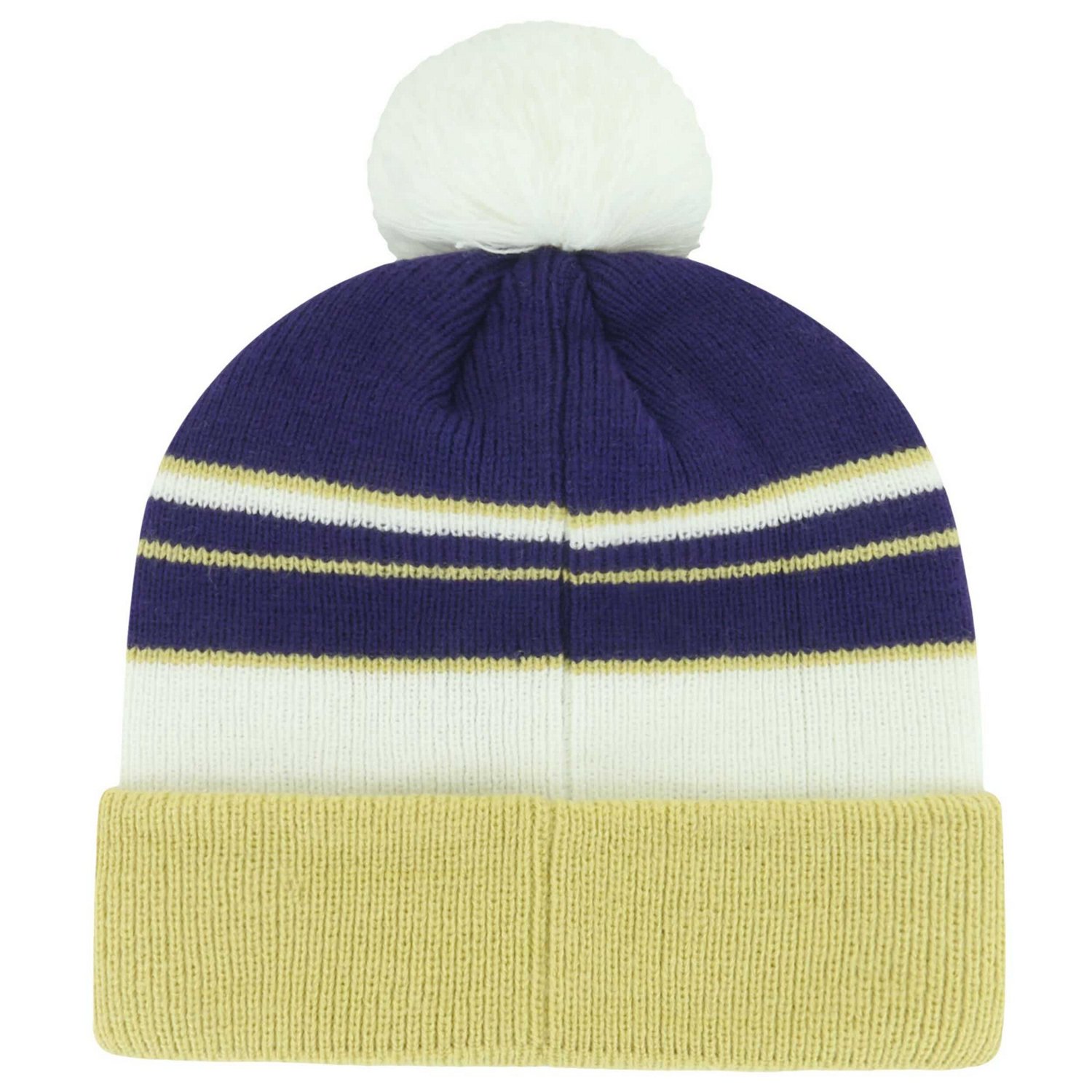 Youth '47 Washington Huskies Peewee Cuffed Knit Hat with Pom - view number 2