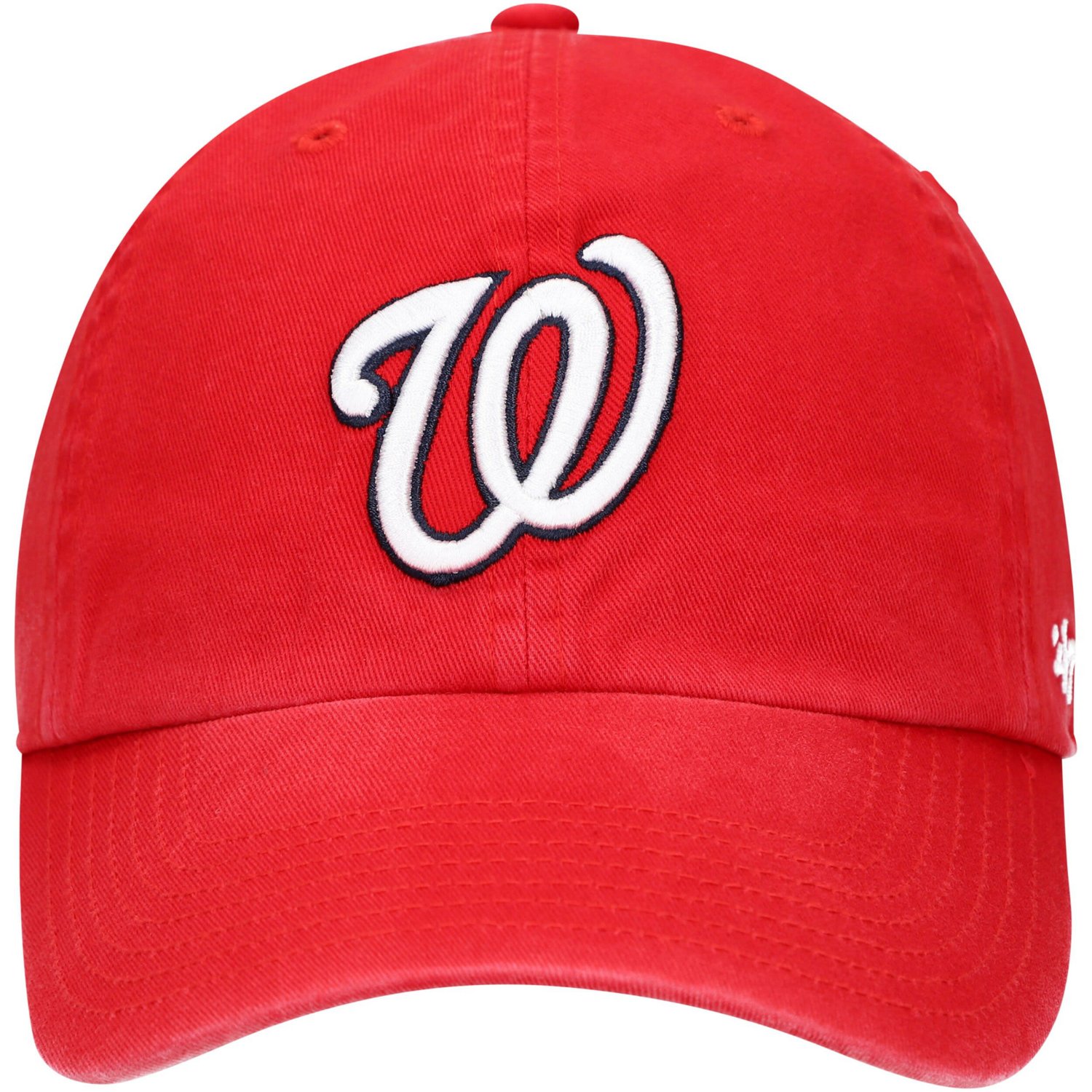 Youth '47 Washington Nationals Team Logo Clean Up Adjustable Hat                                                                 - view number 2