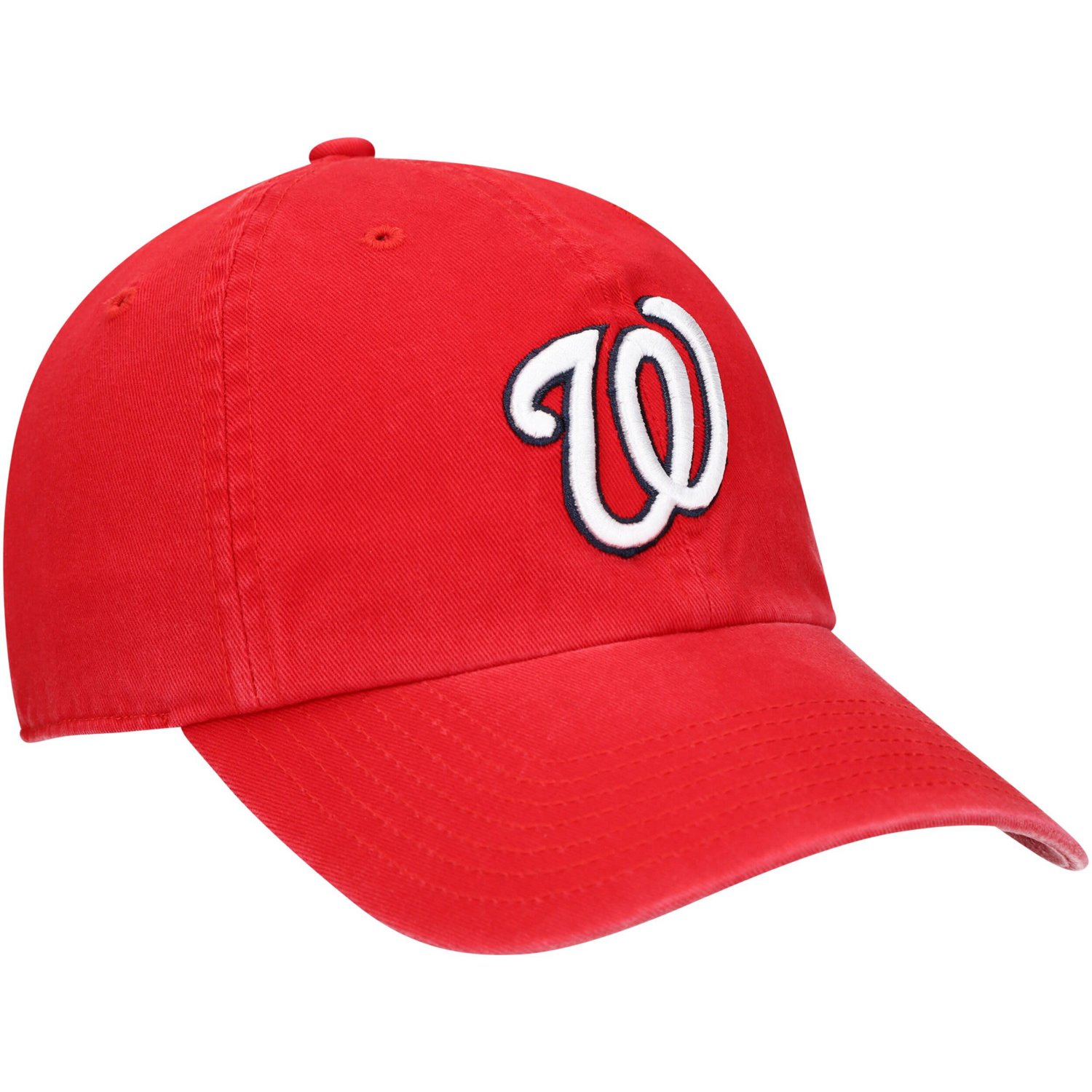 Youth '47 Washington Nationals Team Logo Clean Up Adjustable Hat                                                                 - view number 3