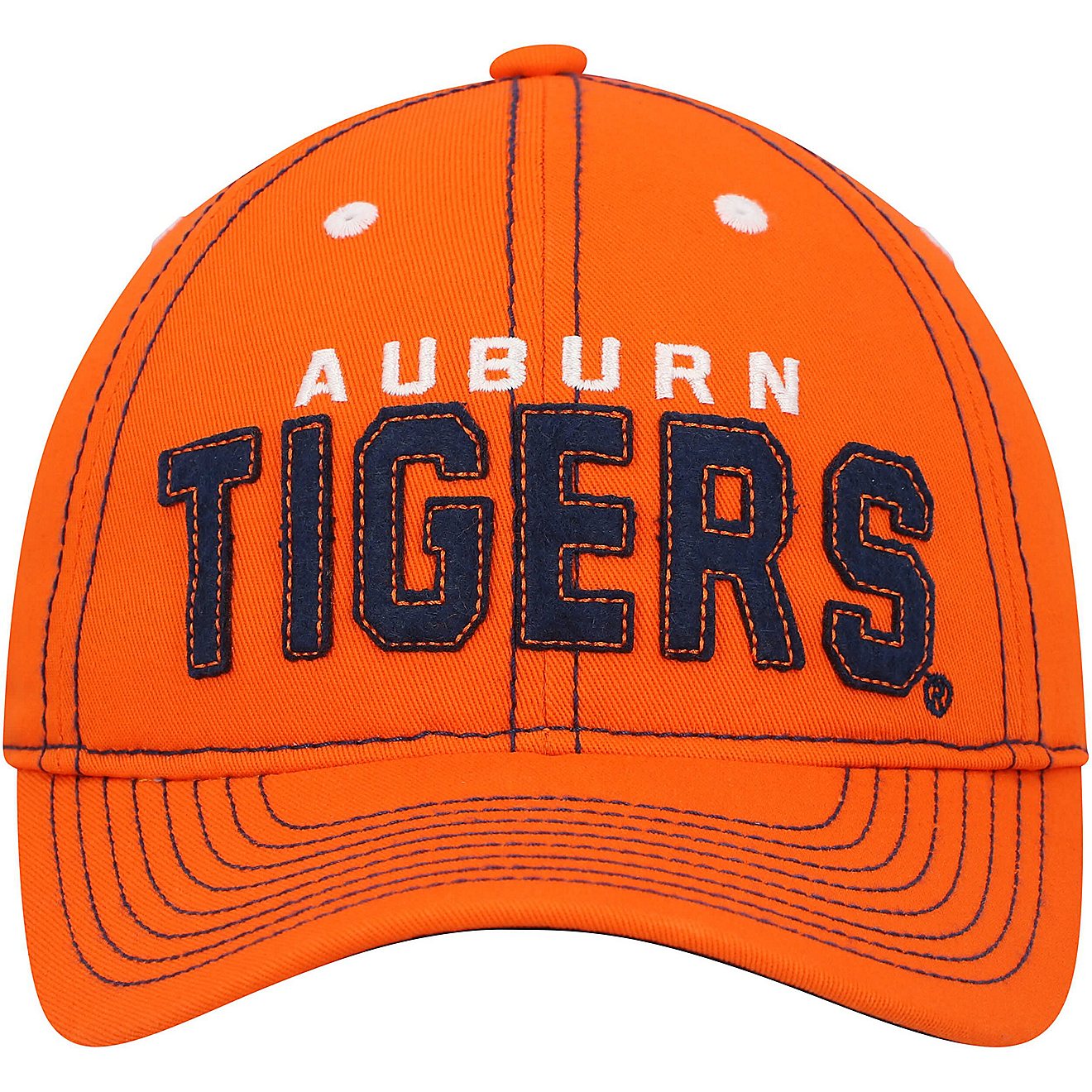 Youth Auburn Tigers Old School Slouch Adjustable Hat                                                                             - view number 2