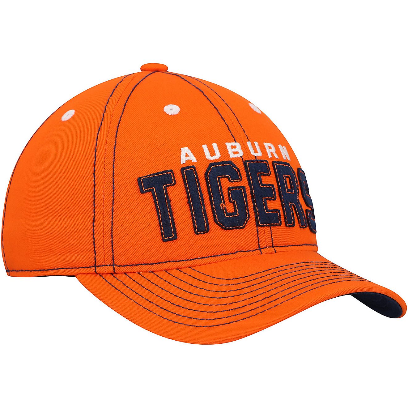 Youth Auburn Tigers Old School Slouch Adjustable Hat                                                                             - view number 3