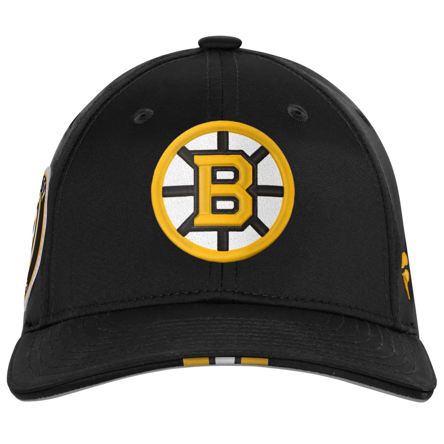 Youth Fanatics Boston Bruins 2025 NHL Draft Authentic Pro On-Stage Podium Adjustable Hat