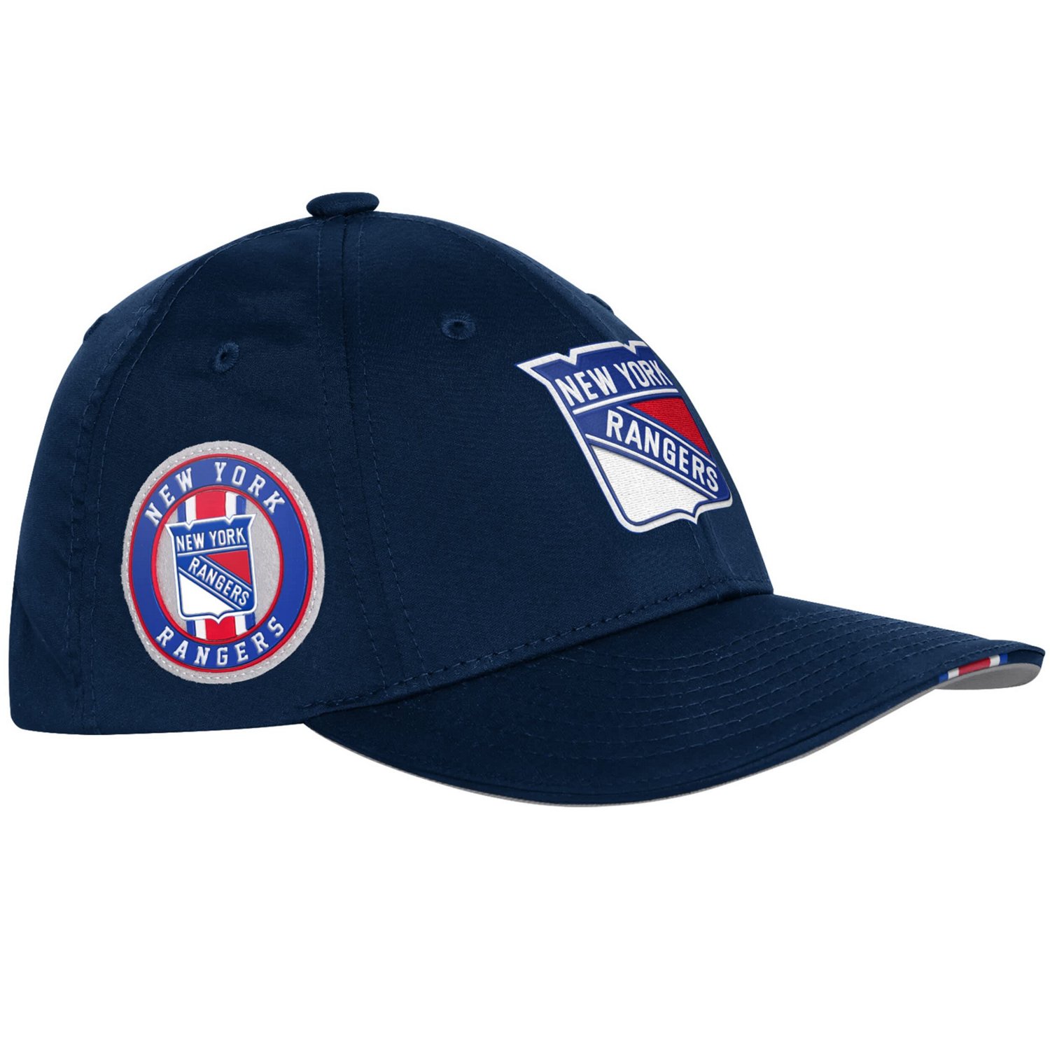 Youth Fanatics New York Rangers 2025 NHL Draft Authentic Pro On-Stage Podium Adjustable Hat - view number 2