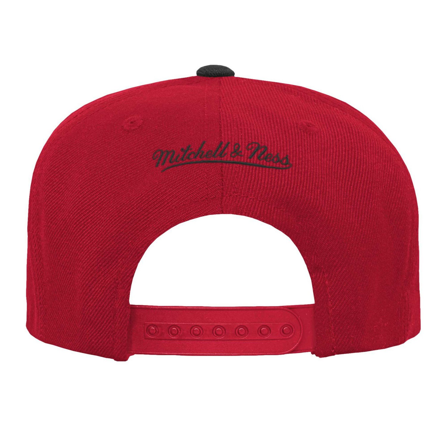 Youth Mitchell  Ness Black Miami Heat Two-Tone Snapback Hat                                                                      - view number 3