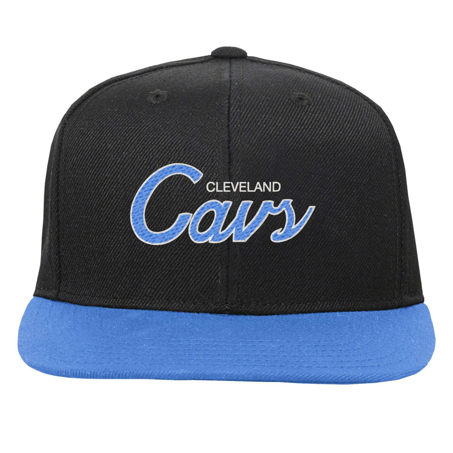 Youth Mitchell  Ness Cleveland Cavaliers Team Script Snapback Hat - view number 2