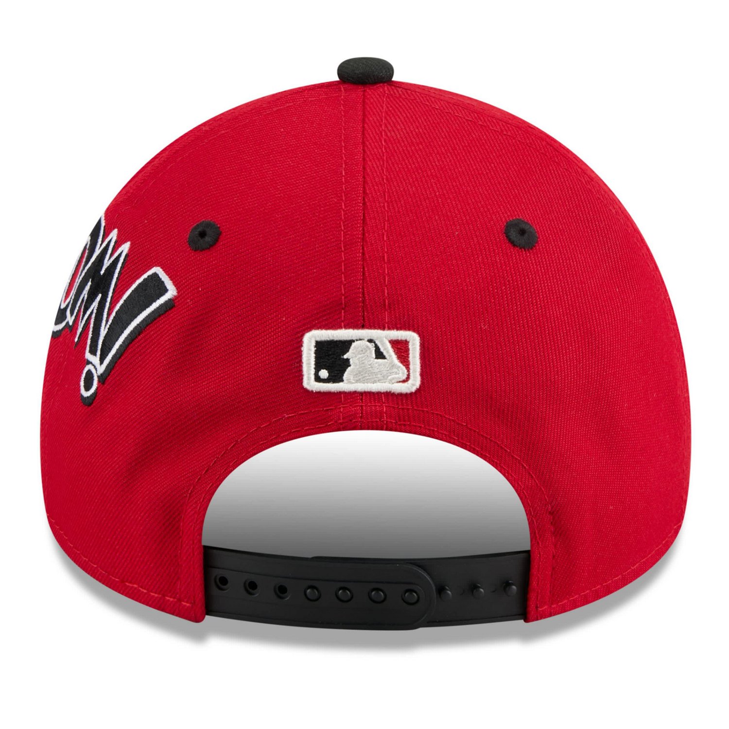 Youth New Era Black Cincinnati s 2025 MLB Diamond Hero Edition A-Frame 9FORTY Adjustable Hat - view number 4