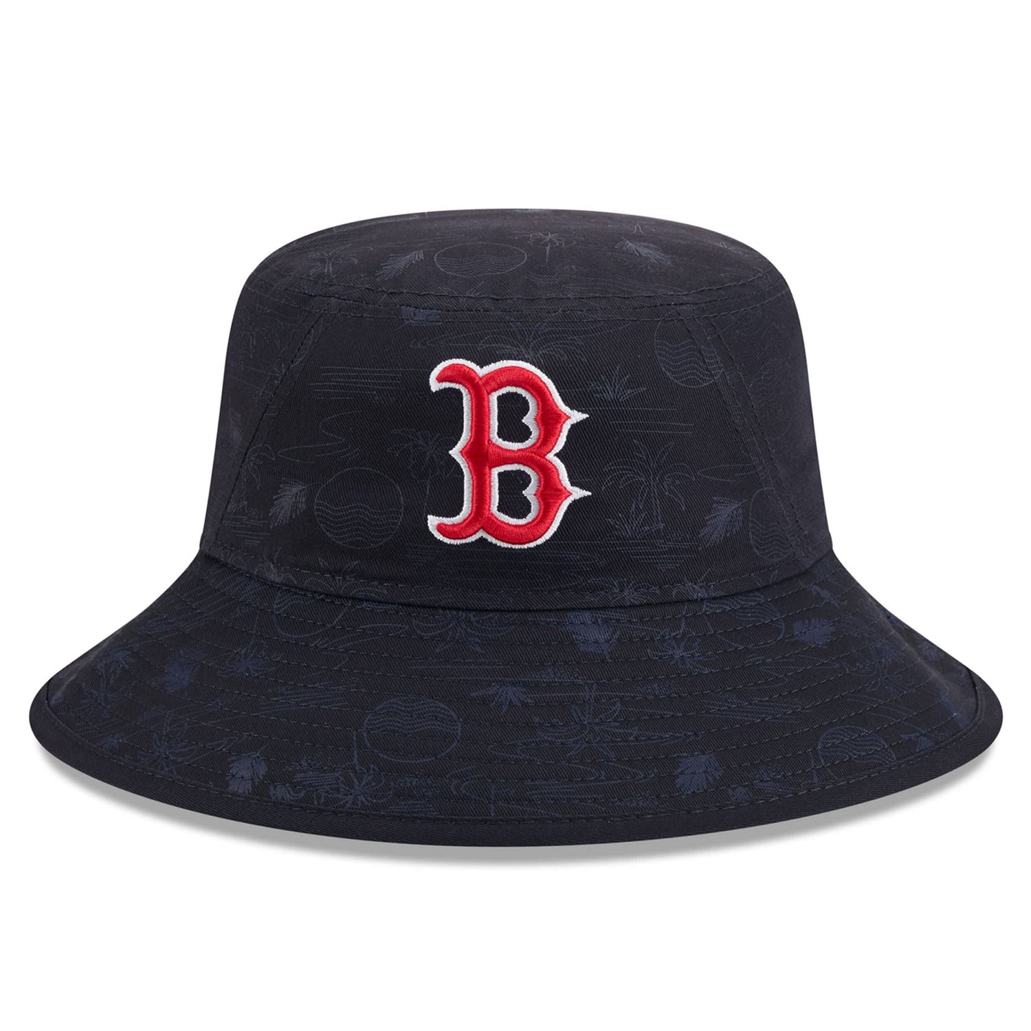 Youth New Era Boston Red Sox 2025 Spring Training All Over Print Bucket Hat - view number 2