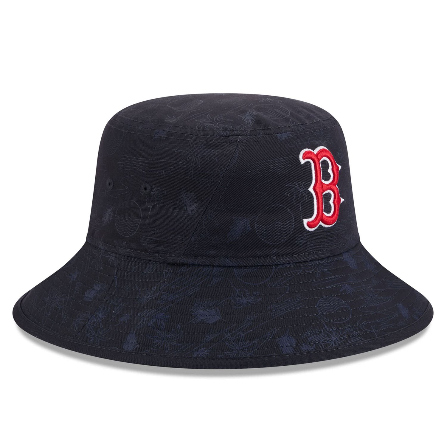 Youth New Era Boston Red Sox 2025 Spring Training All Over Print Bucket Hat - view number 3
