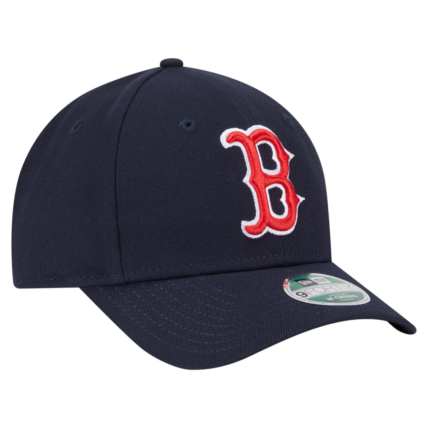 Youth New Era Boston Red Sox Player Replica 9FORTY Adjustable Hat                                                                - view number 3
