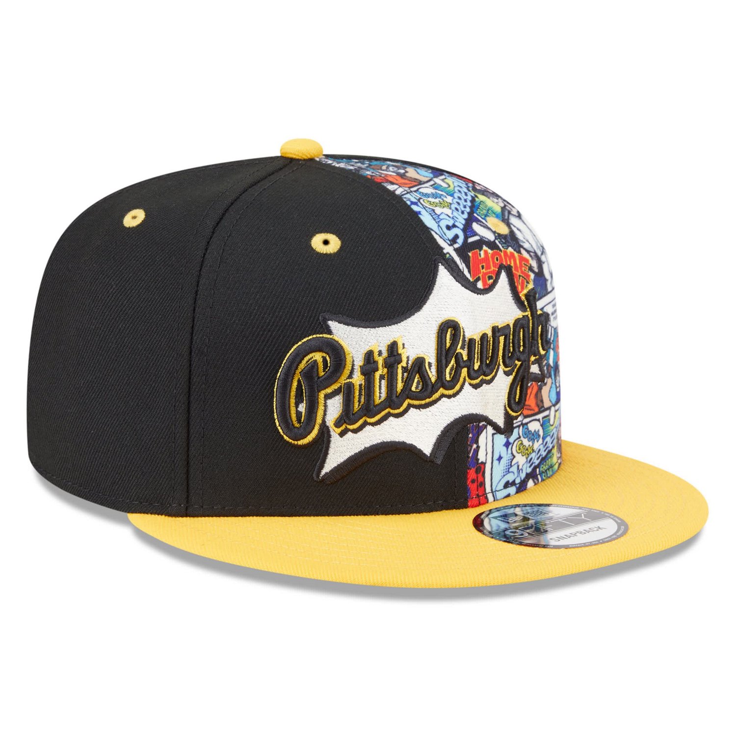 Youth New Era Gold Pittsburgh Pirates 2025 MLB Diamond Hero Edition 9FIFTY Snapback Hat - view number 3