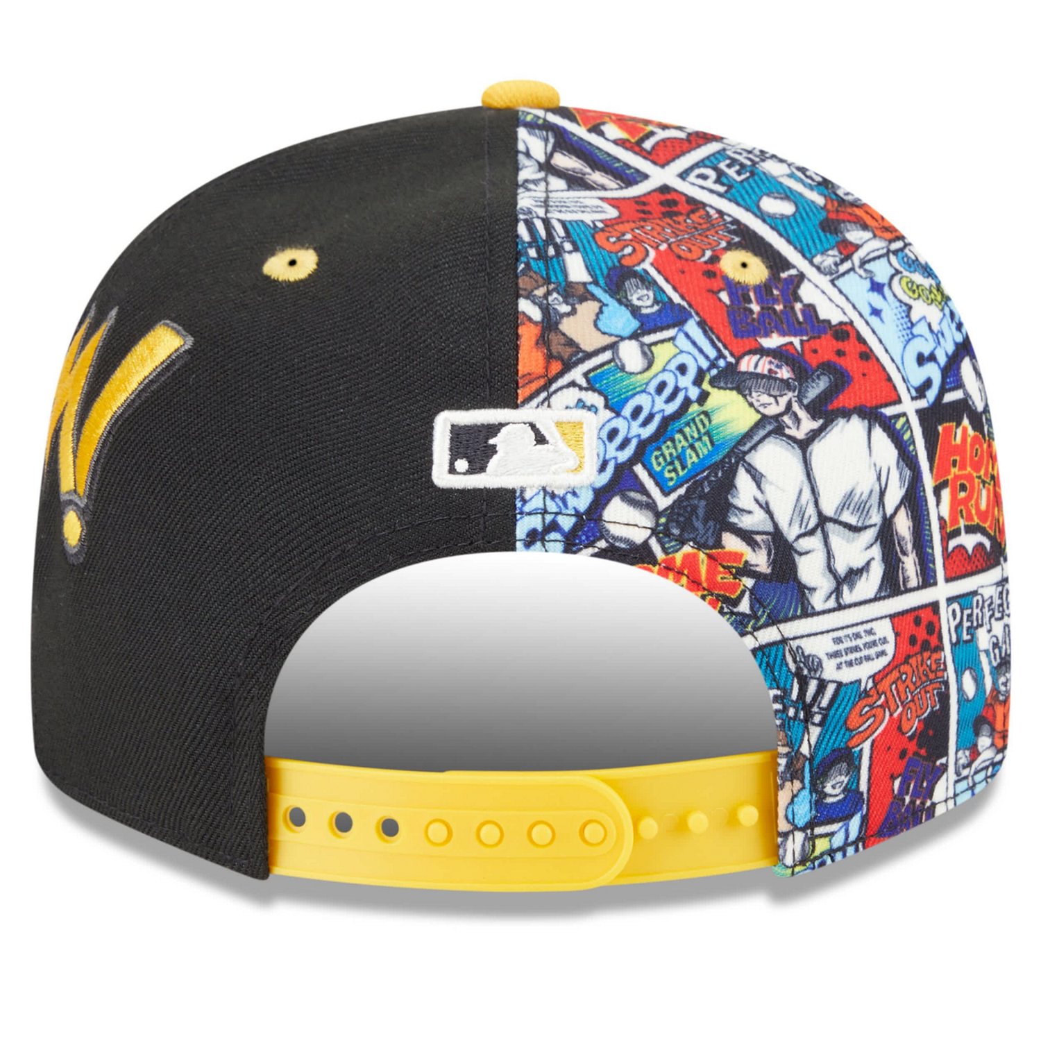 Youth New Era Gold Pittsburgh Pirates 2025 MLB Diamond Hero Edition 9FIFTY Snapback Hat - view number 4