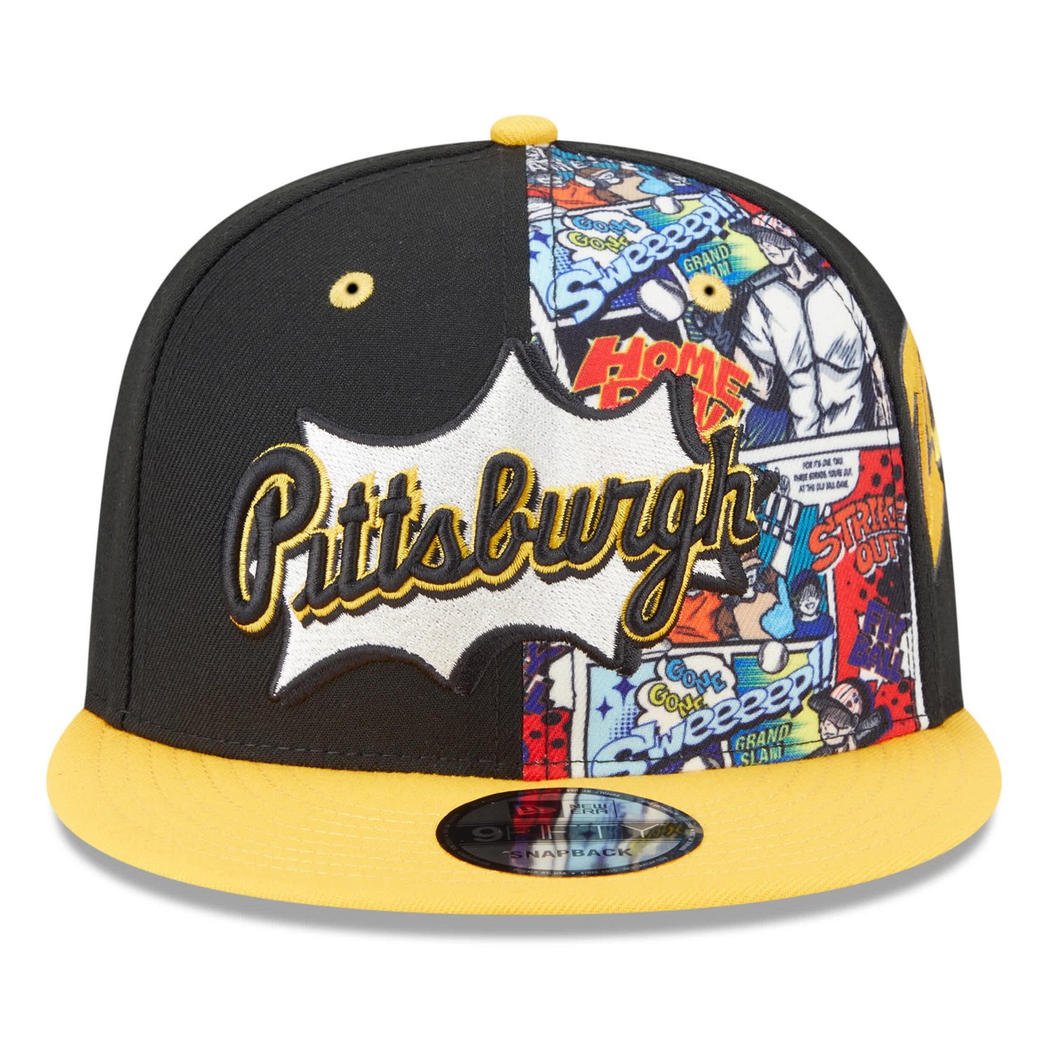 Youth New Era Gold Pittsburgh Pirates 2025 MLB Diamond Hero Edition 9FIFTY Snapback Hat - view number 2