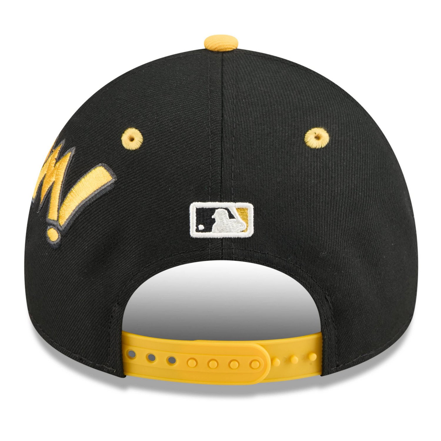 Youth New Era Gold Pittsburgh Pirates 2025 MLB Diamond Hero Edition A-Frame 9FORTY Adjustable Hat - view number 4