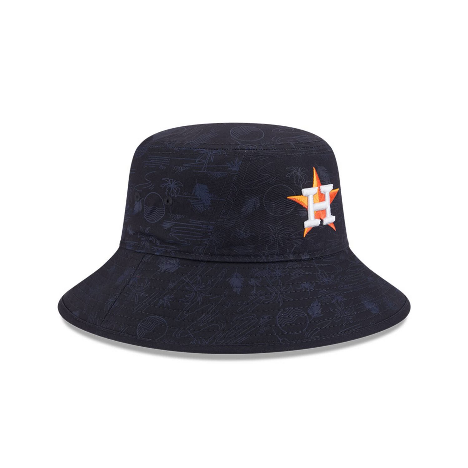 Youth New Era Houston Astros 2025 Spring Training All Over Print Bucket Hat - view number 3