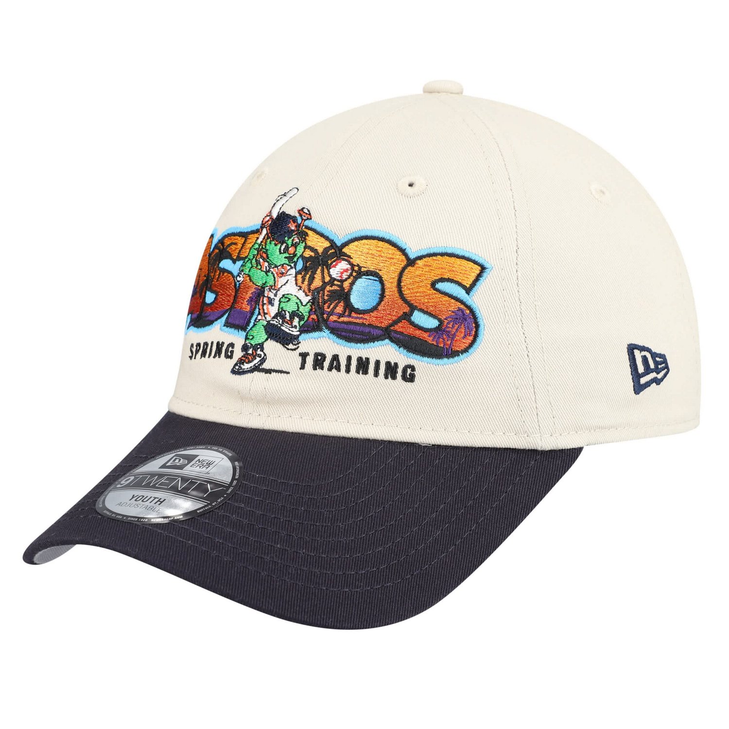Youth New Era Houston Astros 2026 Spring Training Fan Pack Batter 9TWENTY Adjustable Hat
