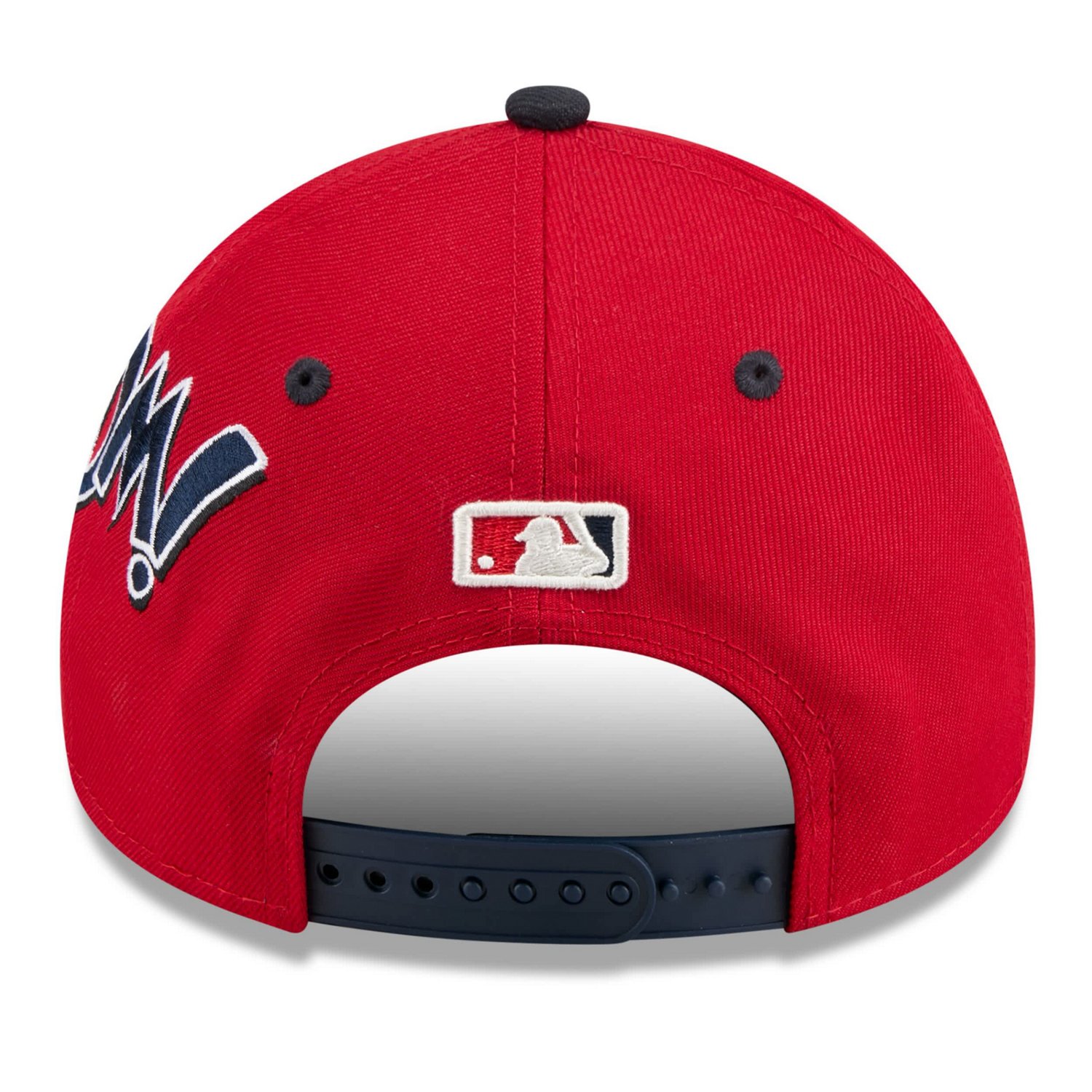 Youth New Era Navy Los Angeles Angels 2025 MLB Diamond Hero Edition A-Frame 9FORTY Adjustable Hat - view number 4