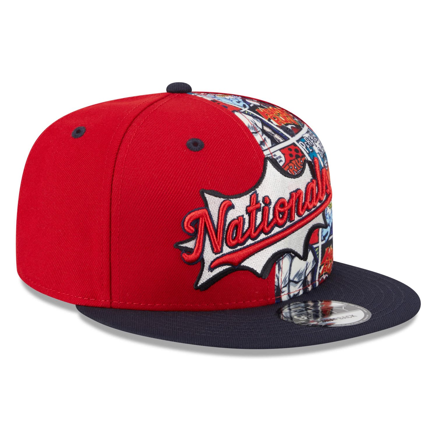 Youth New Era Navy Washington Nationals 2025 MLB Diamond Hero Edition 9FIFTY Snapback Hat - view number 3
