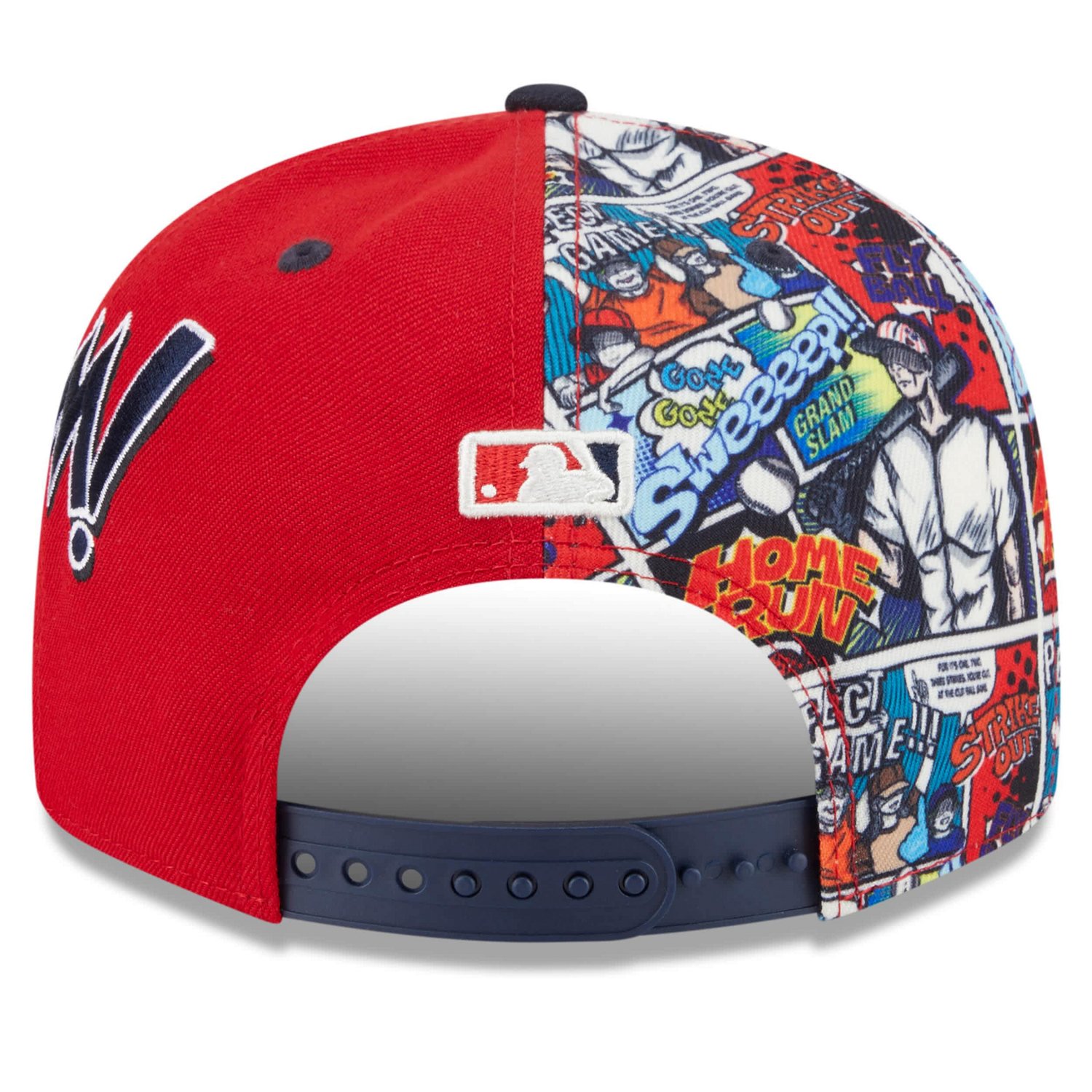Youth New Era Navy Washington Nationals 2025 MLB Diamond Hero Edition 9FIFTY Snapback Hat - view number 4