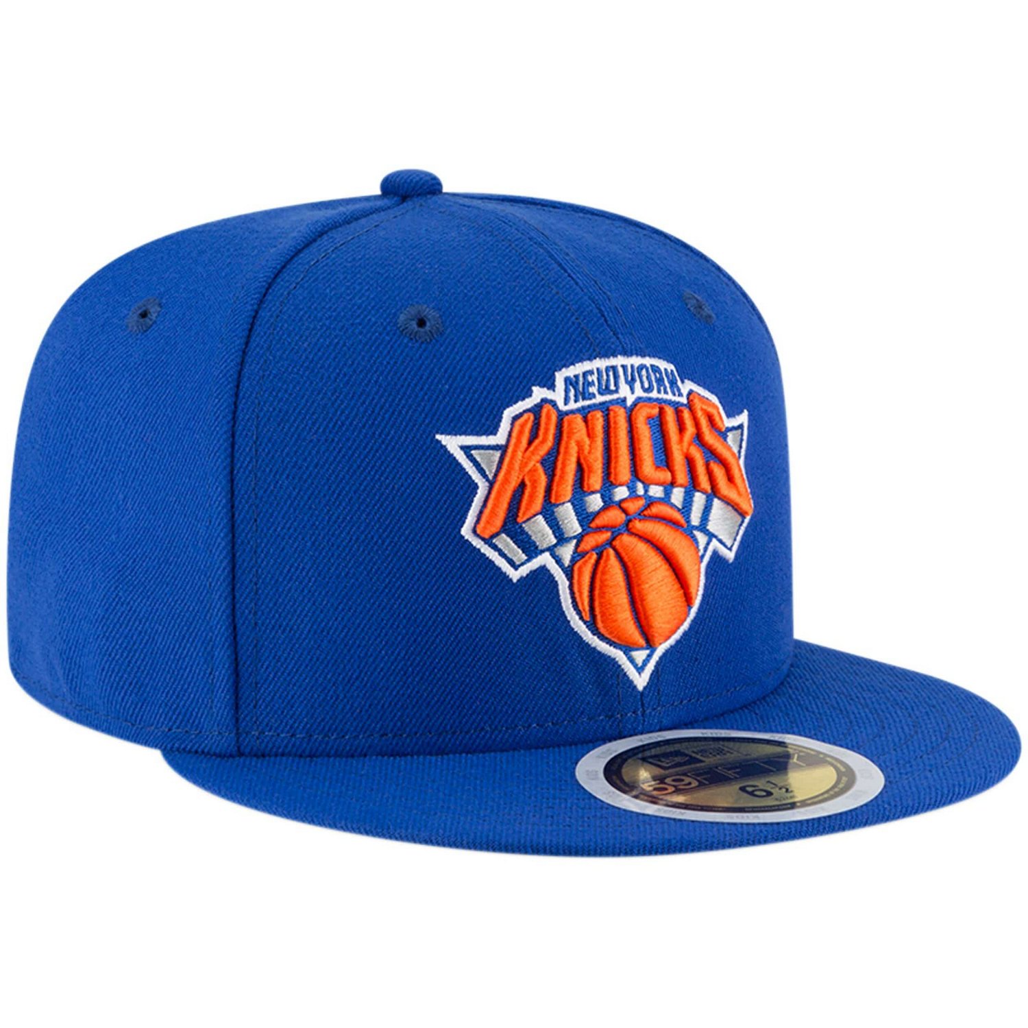 Youth New Era New York Knicks Official Team Color 59FIFTY Fitted Hat - view number 3