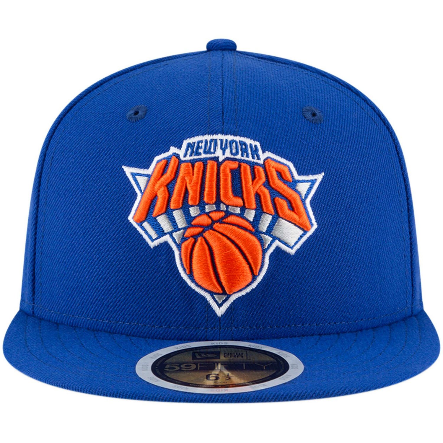 Youth New Era New York Knicks Official Team Color 59FIFTY Fitted Hat - view number 2