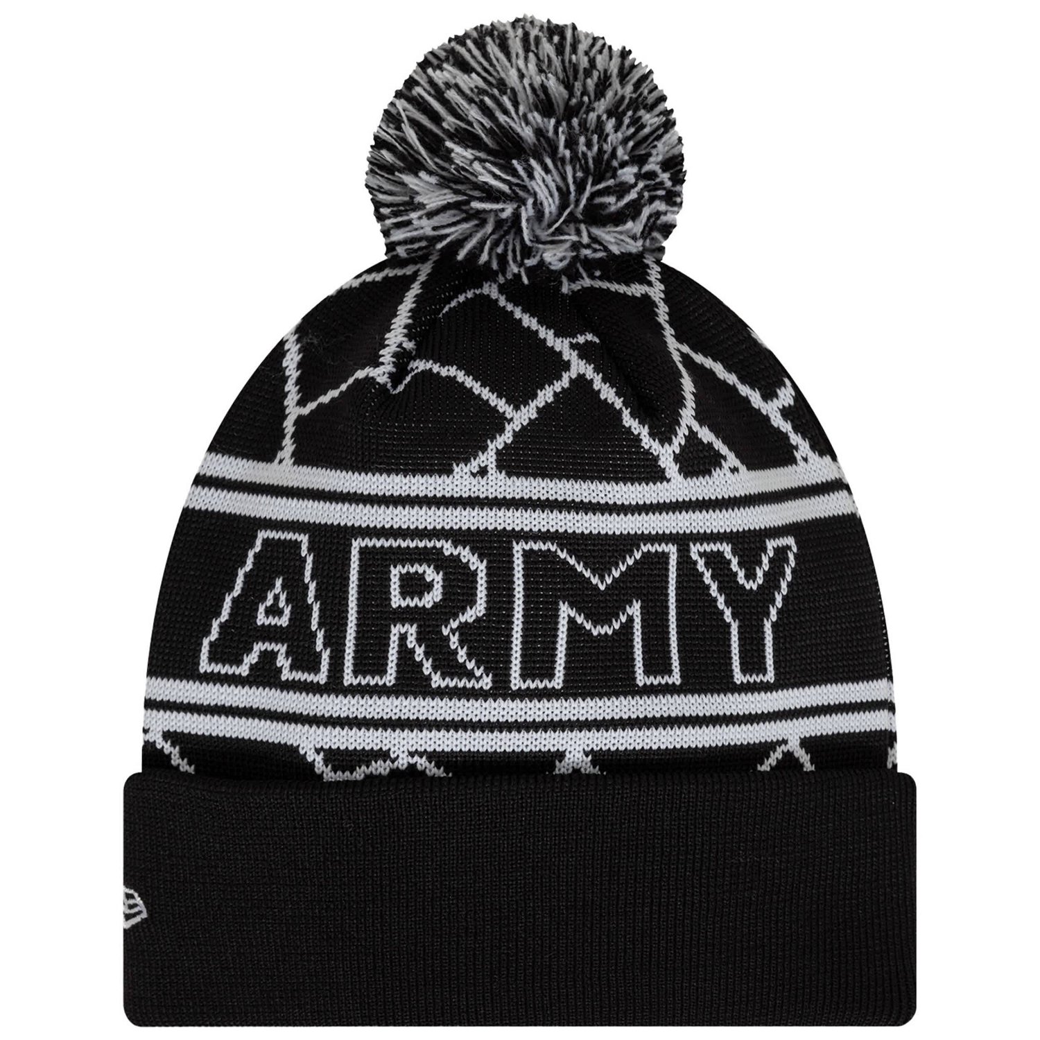 Youth New Era Newcastle United Sport Cuffed Knit Hat with Pom - view number 2
