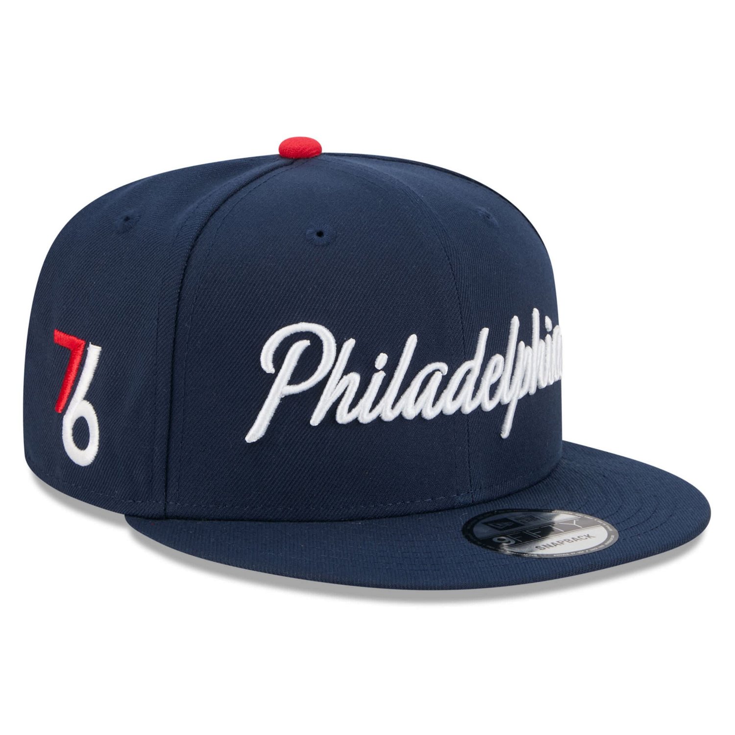 Youth New Era Philadelphia 76ers 2025 26 City Edition 9FIFTY Snapback Hat