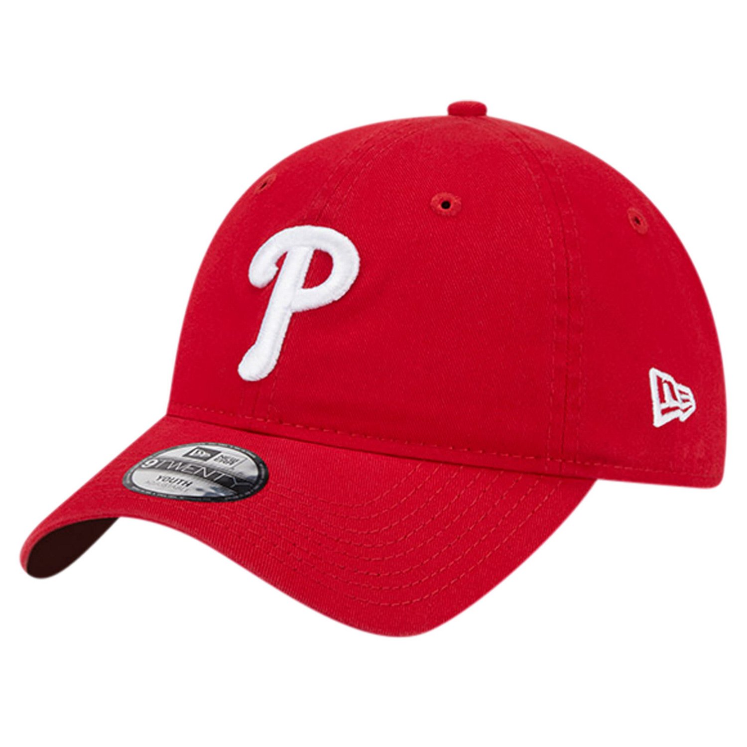 Youth New Era Philadelphia Phillies Team Color 9TWENTY Adjustable Hat                                                           