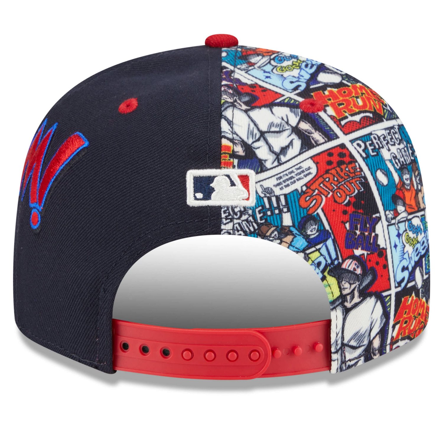 Youth New Era Red Minnesota Twins 2025 MLB Diamond Hero Edition 9FIFTY Snapback Hat - view number 4
