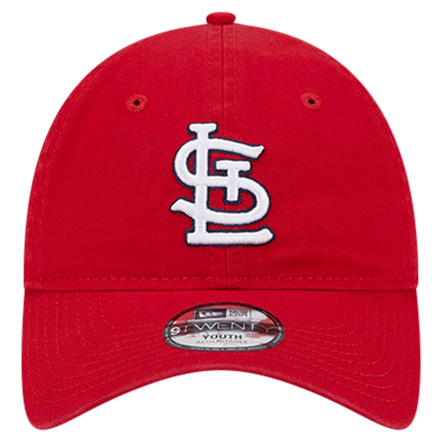 Youth New Era St Louis Cardinals Team Color 9TWENTY Adjustable Hat - view number 2
