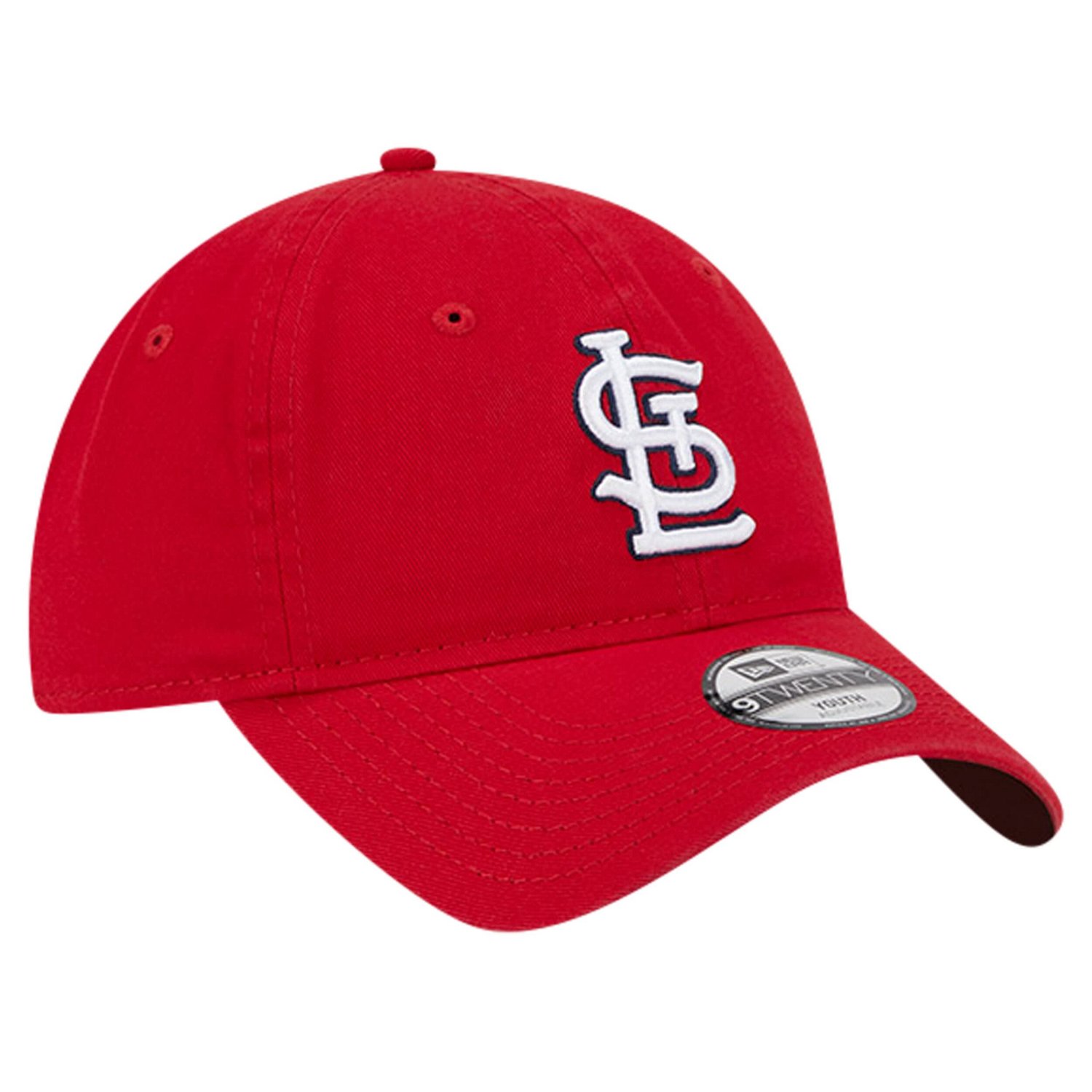 Youth New Era St Louis Cardinals Team Color 9TWENTY Adjustable Hat - view number 3