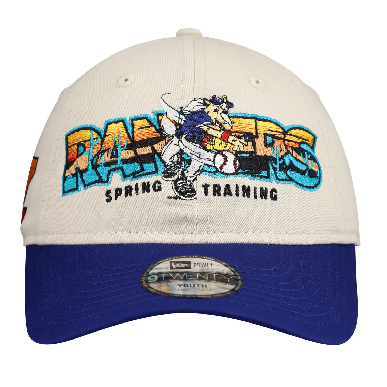 Youth New Era Texas Rangers 2026 Spring Training Fan Pack Batter 9TWENTY Adjustable Hat