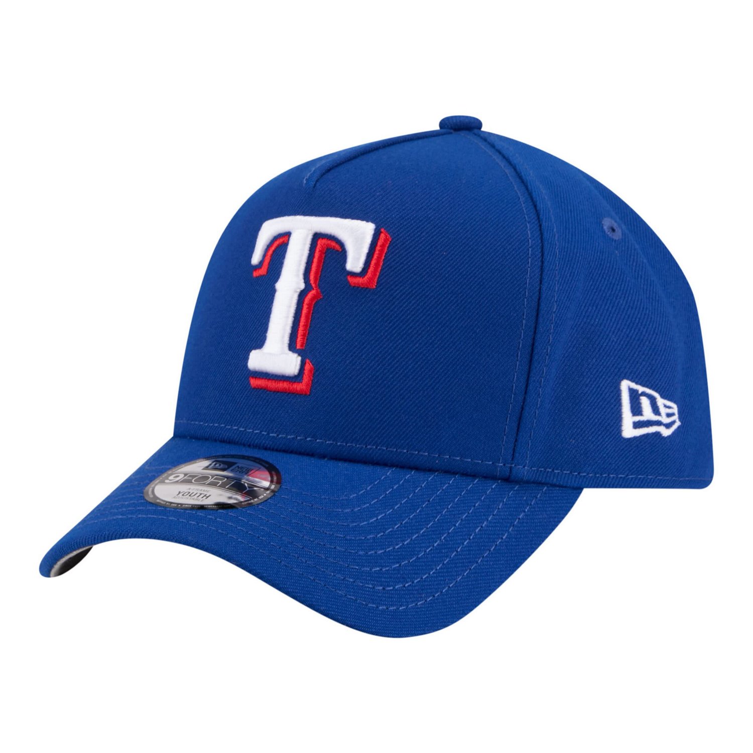 Youth New Era Texas Rangers 9FORTY A-Frame Adjustable Hat
