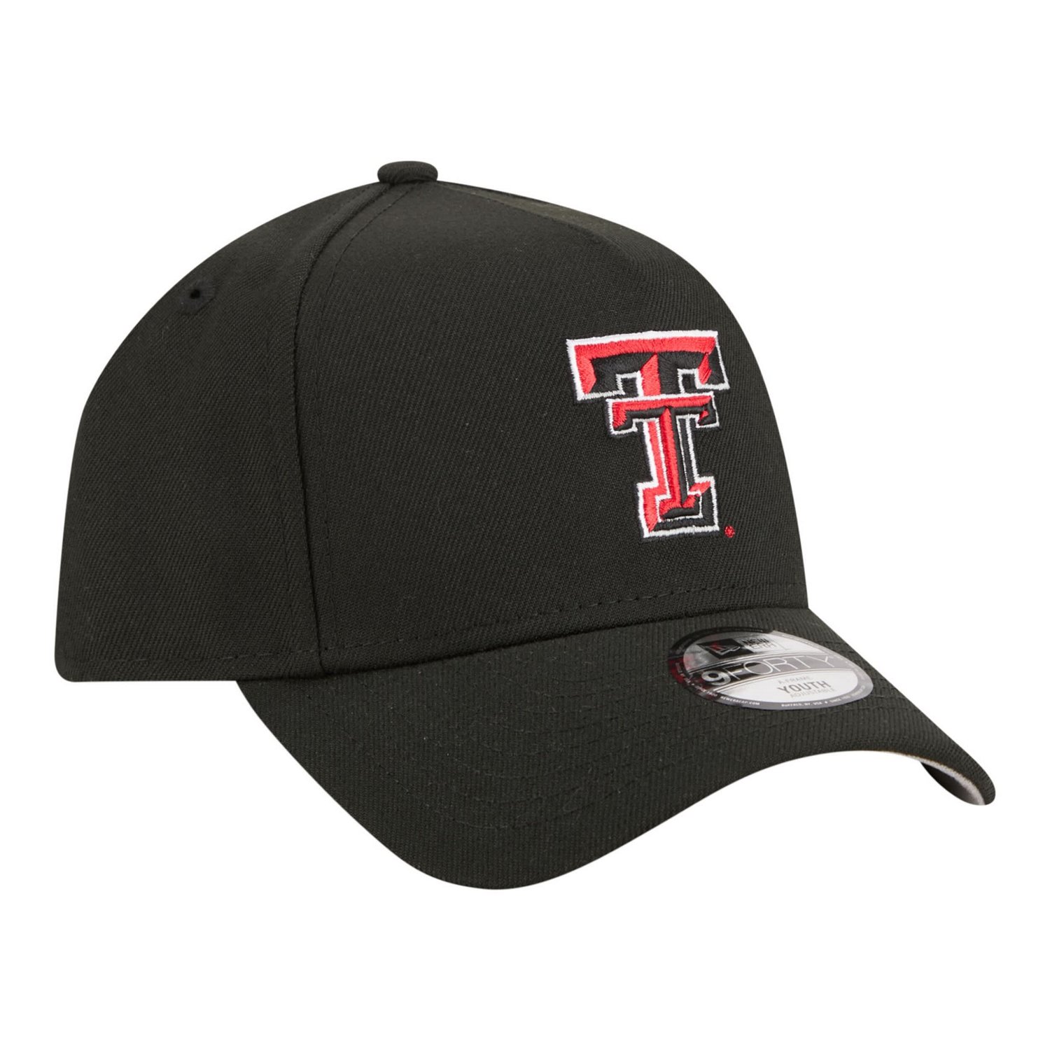 Youth New Era Texas Tech Red Raiders 9FORTY A-Frame Adjustable Hat - view number 3