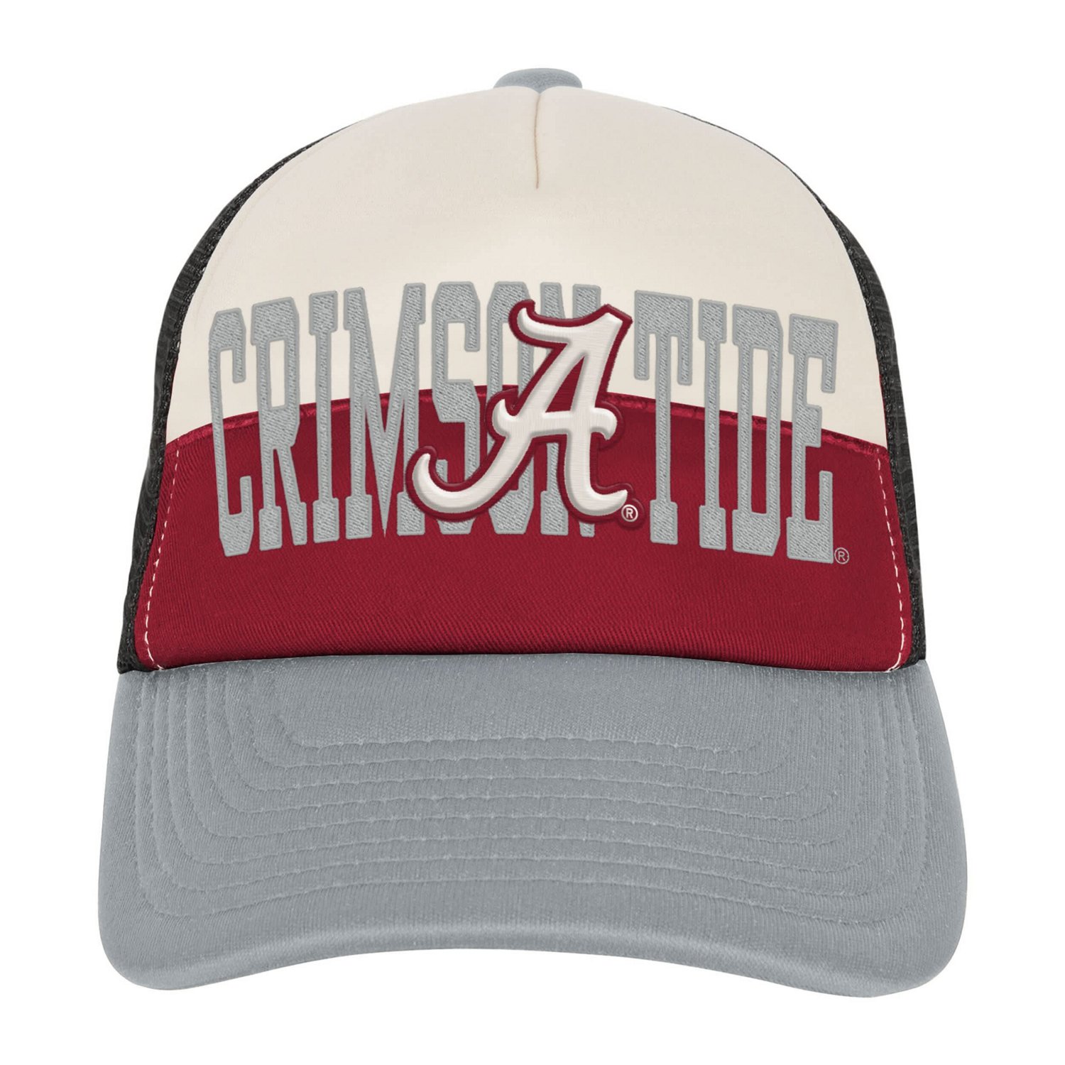 Youth Outerstuff Alabama Tide Modern Fan Trucker Adjustable Hat - view number 2