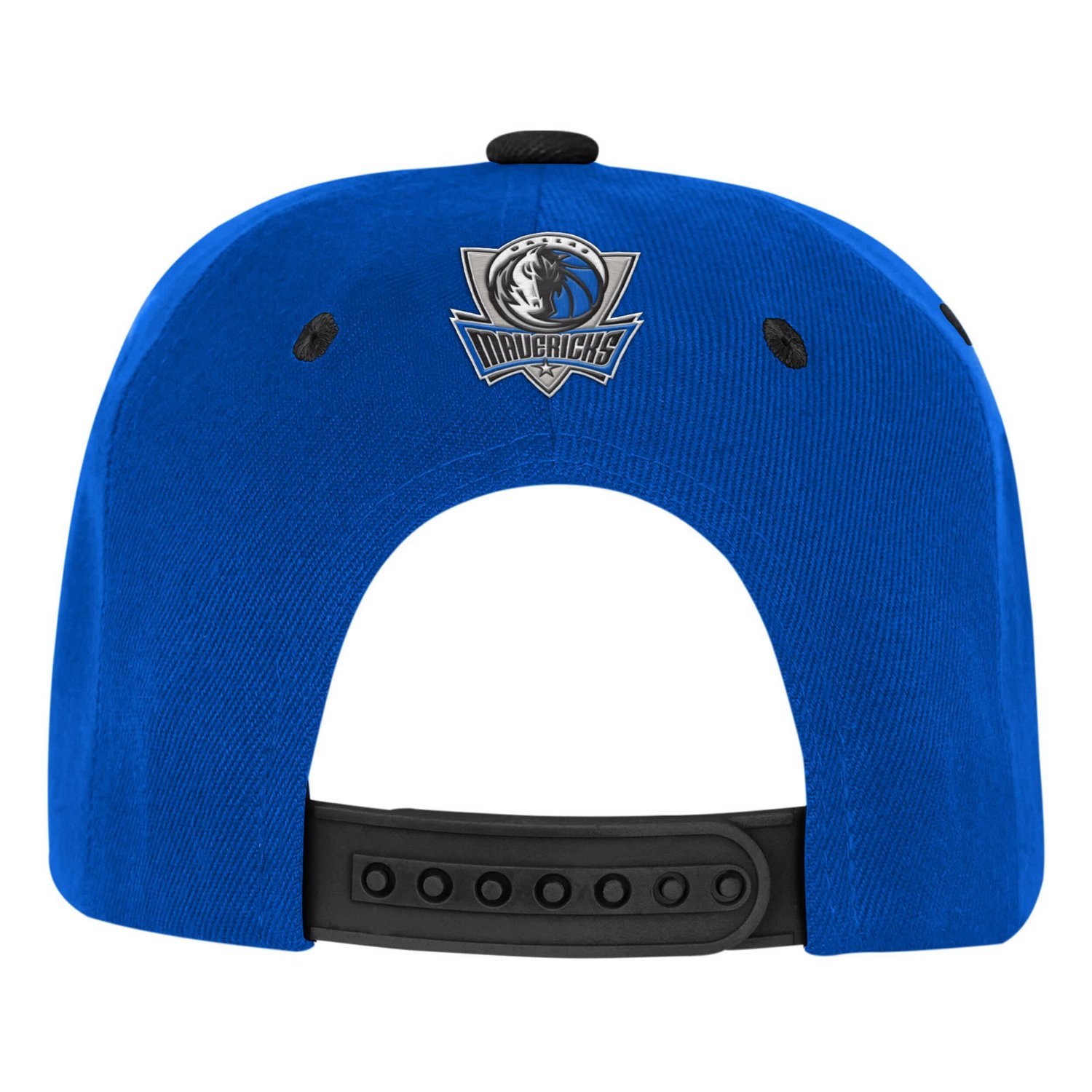Youth Outerstuff Black Dallas Mavericks Two-Tone Snapback Hat - view number 3