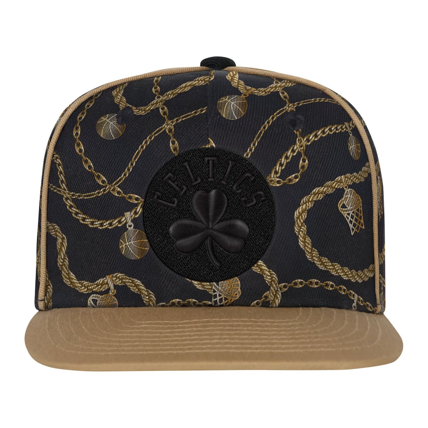 Youth Outerstuff Boston Celtics Street Hooper Snapback Hat - view number 2