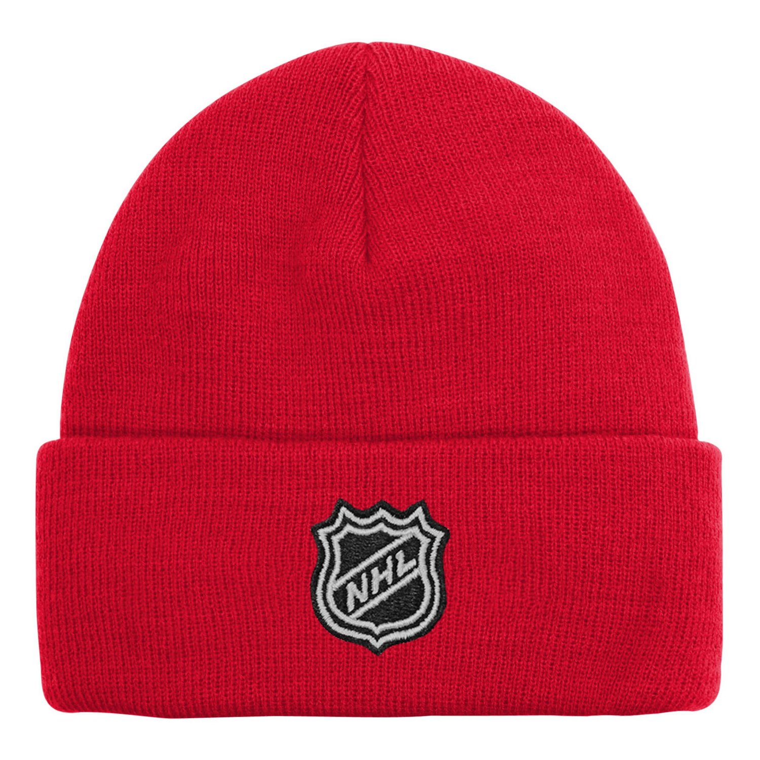 Youth Outerstuff Detroit Wings 20 Essential Cuffed Knit Hat - view number 2