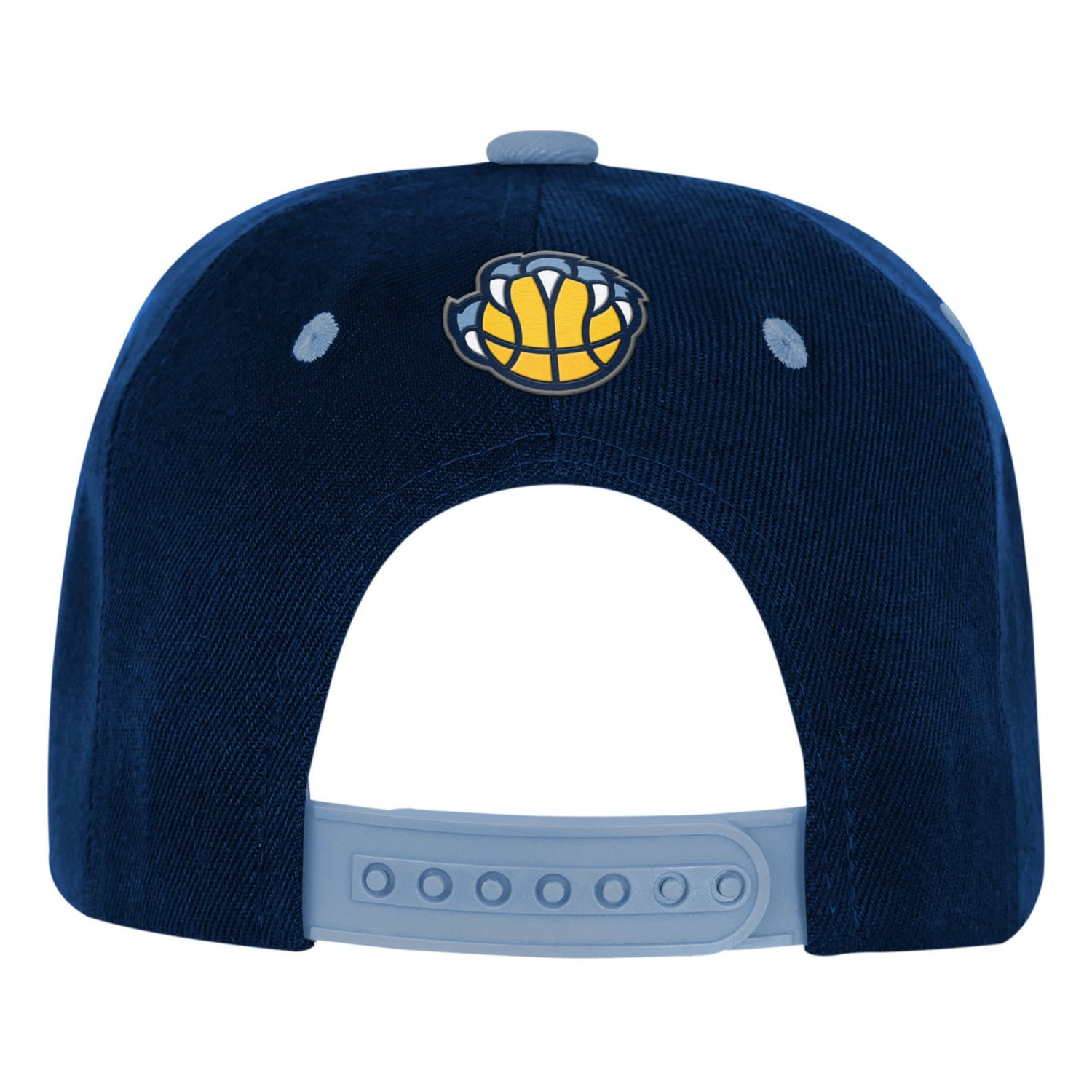 Youth Outerstuff Light Blue Memphis Grizzlies Two-Tone Snapback Hat - view number 3