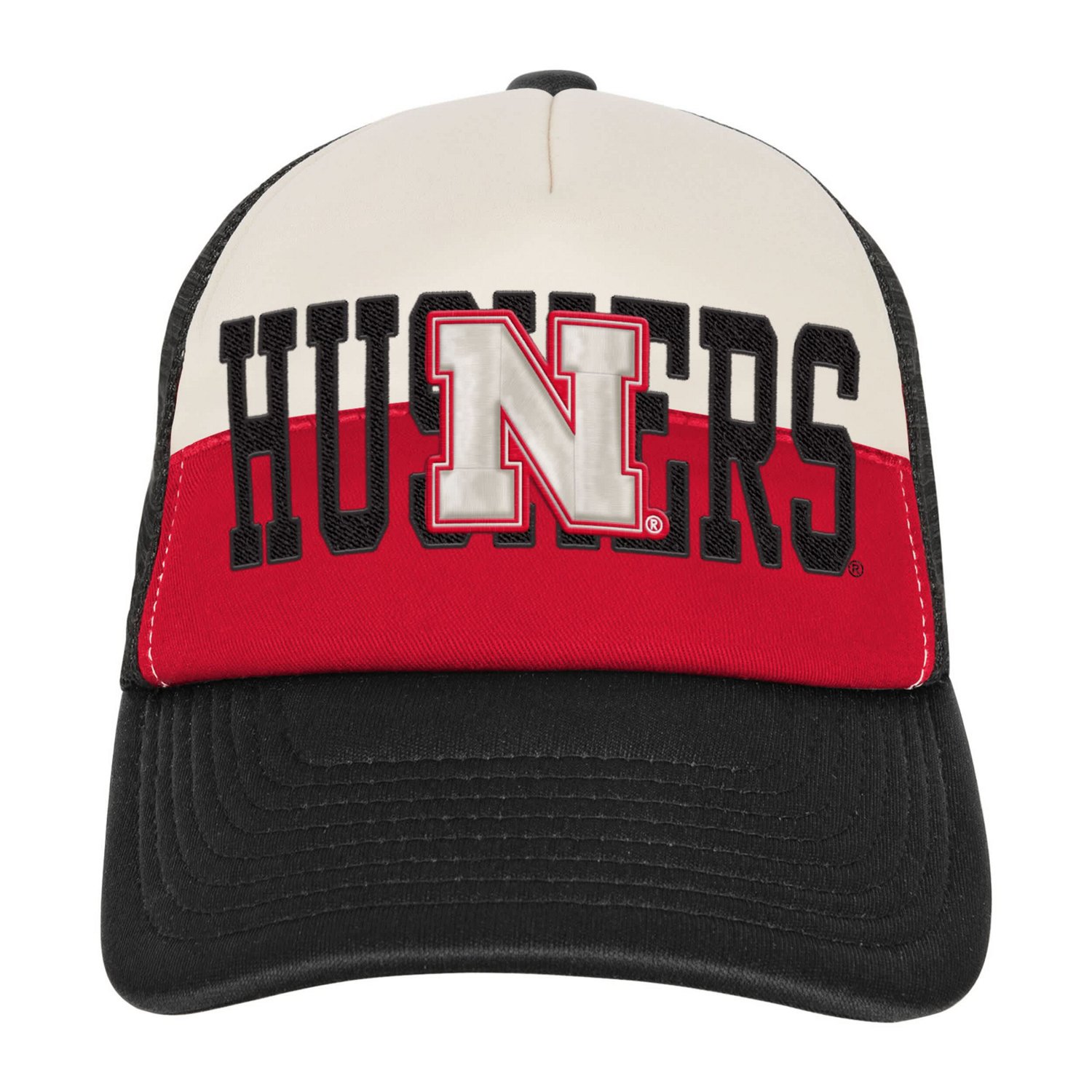 Youth Outerstuff Nebraska Huskers Modern Fan Trucker Adjustable Hat - view number 2