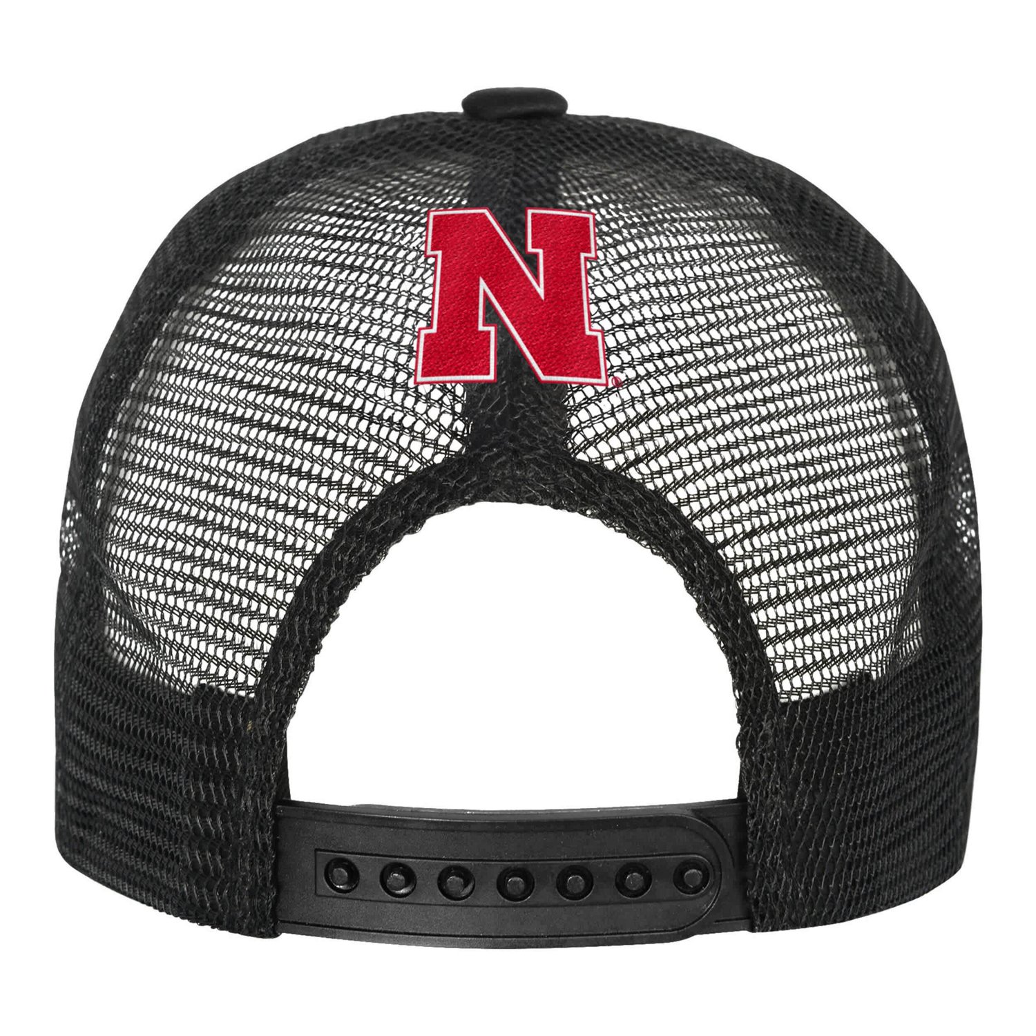 Youth Outerstuff Nebraska Huskers Modern Fan Trucker Adjustable Hat - view number 3