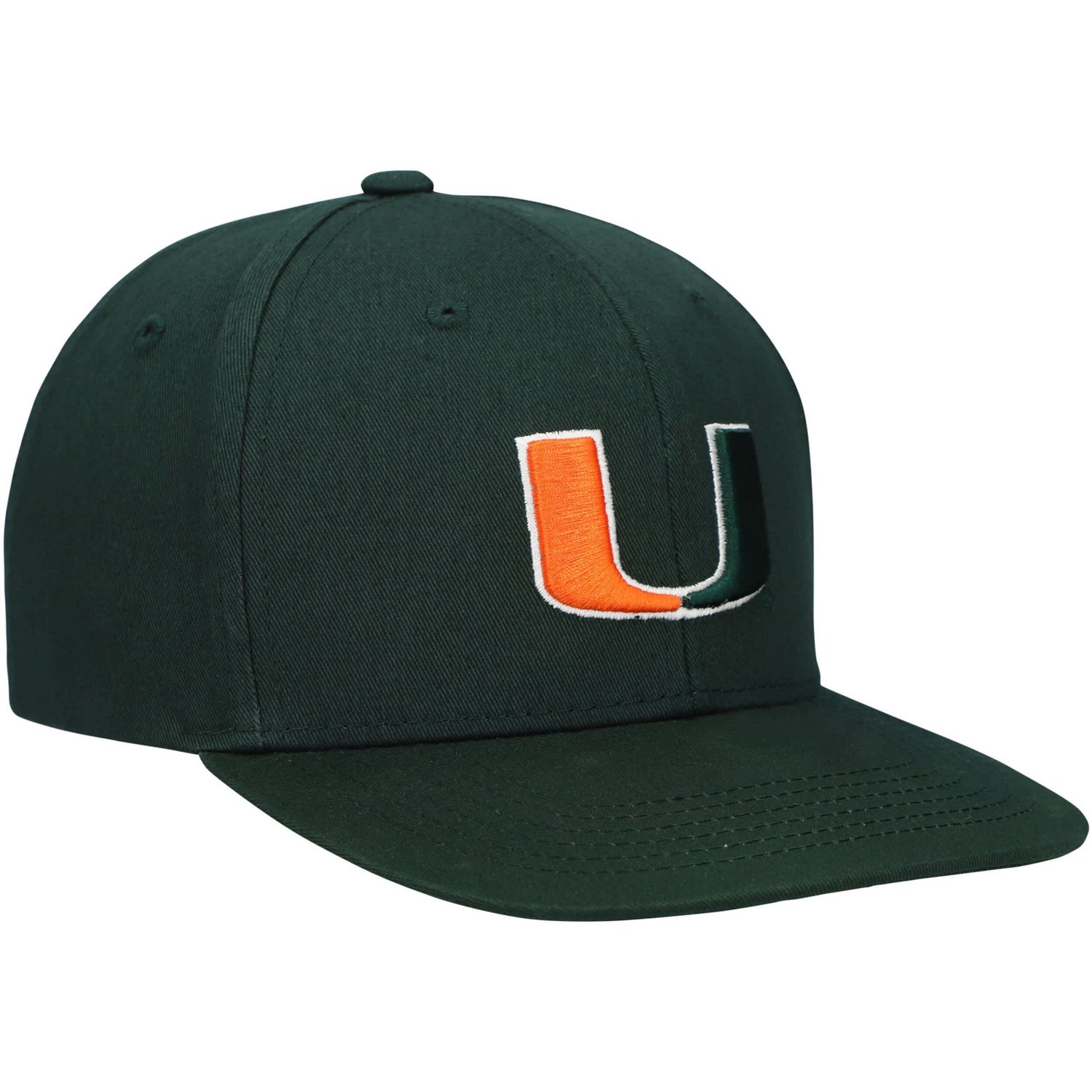 Youth Top of the World Miami Hurricanes Victory Stretch-Snap Adjustable Hat - view number 3