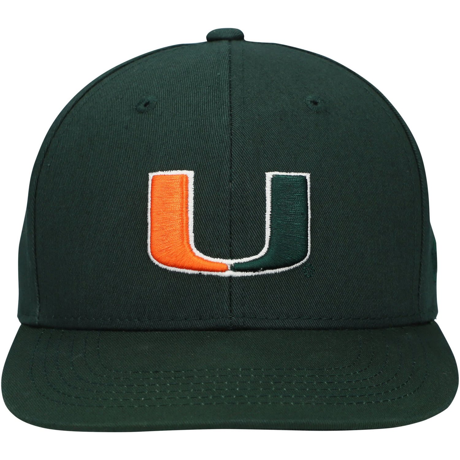 Youth Top of the World Miami Hurricanes Victory Stretch-Snap Adjustable Hat - view number 2