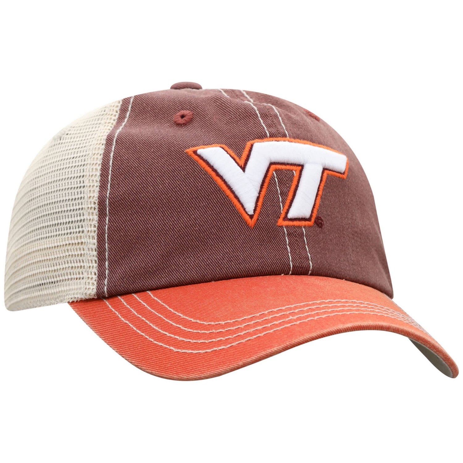 Youth Top of the World Virginia Tech Hokies Offroad Adjustable Hat - view number 3